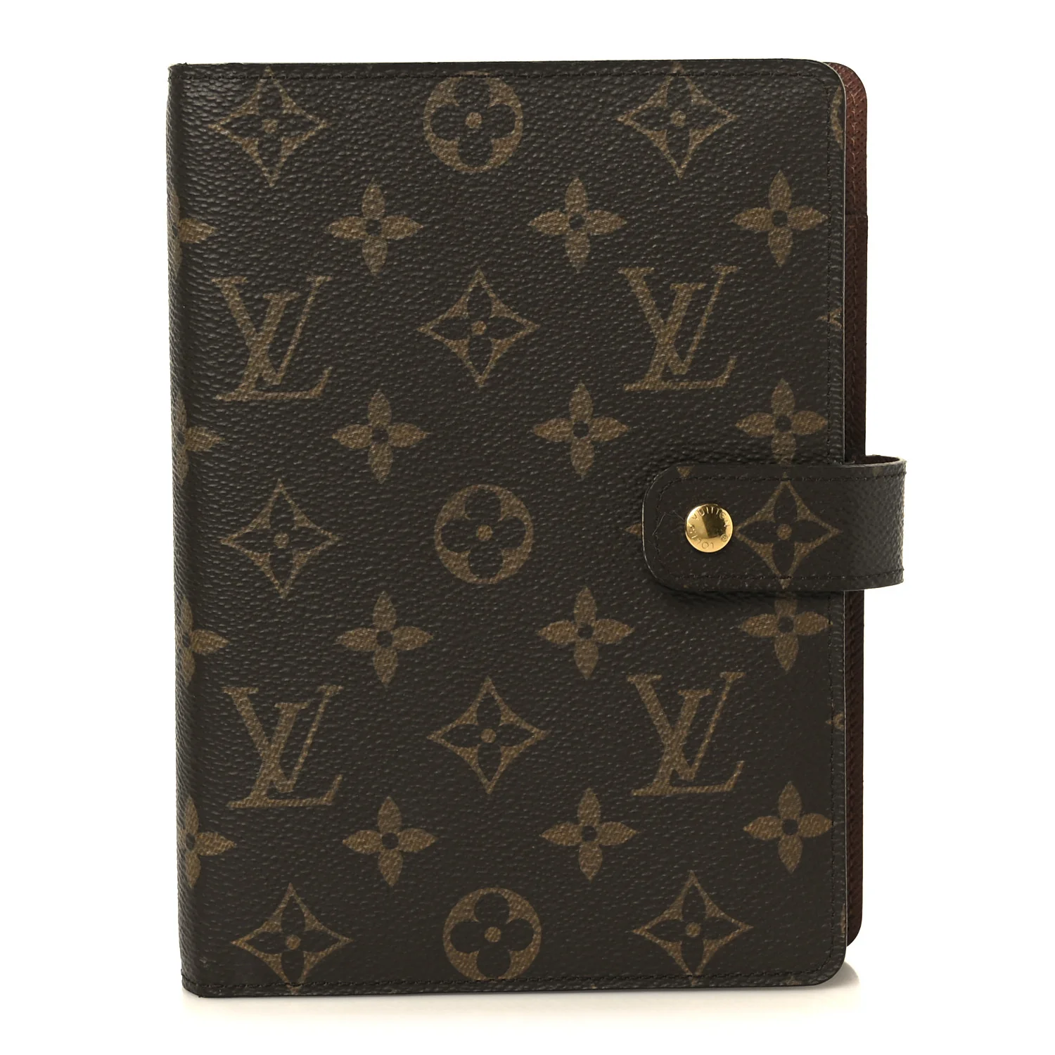 Monogram Medium Ring Agenda Cover