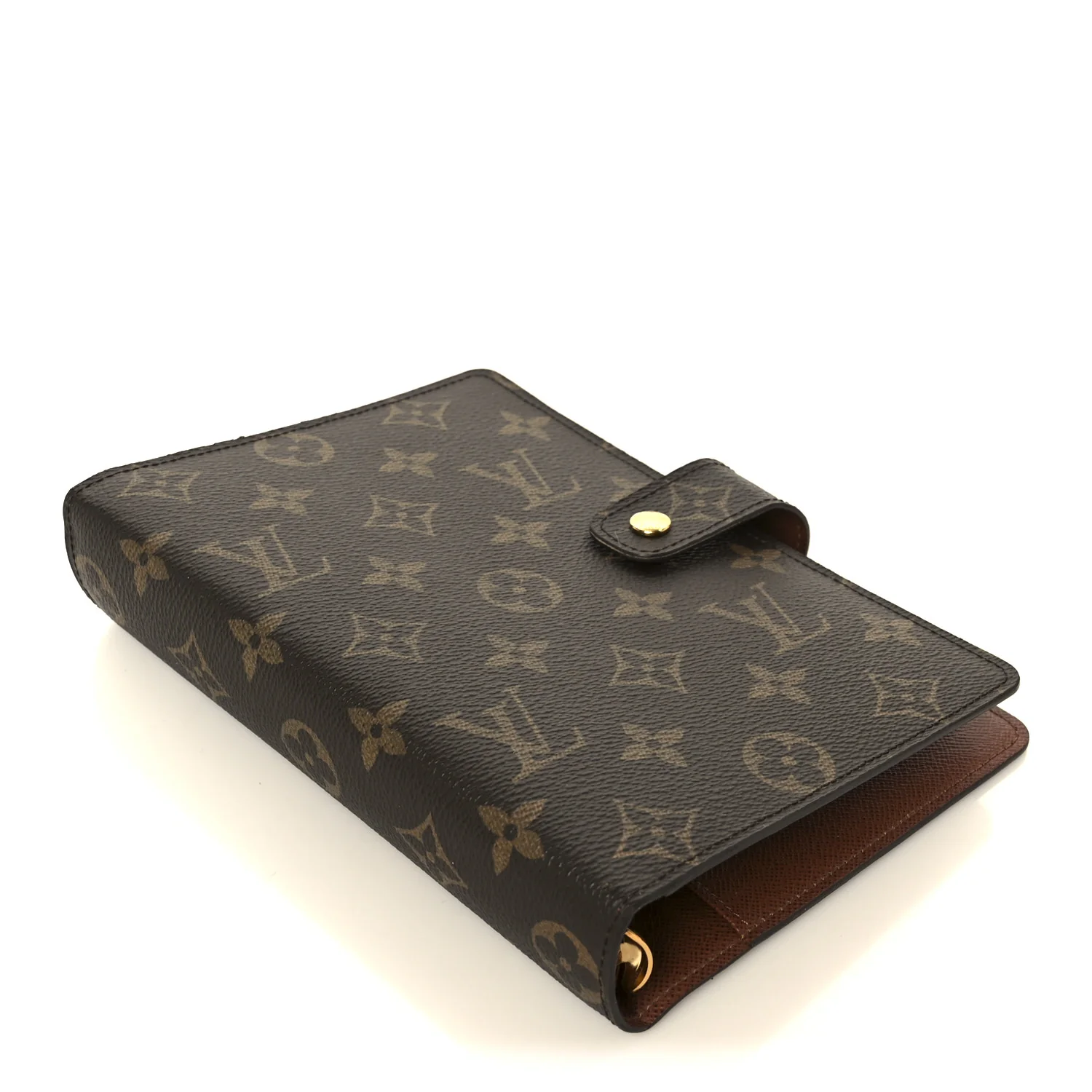 Monogram Medium Ring Agenda Cover - Image 4