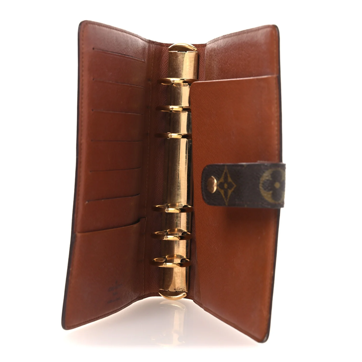 Monogram Medium Ring Agenda Cover - Image 5