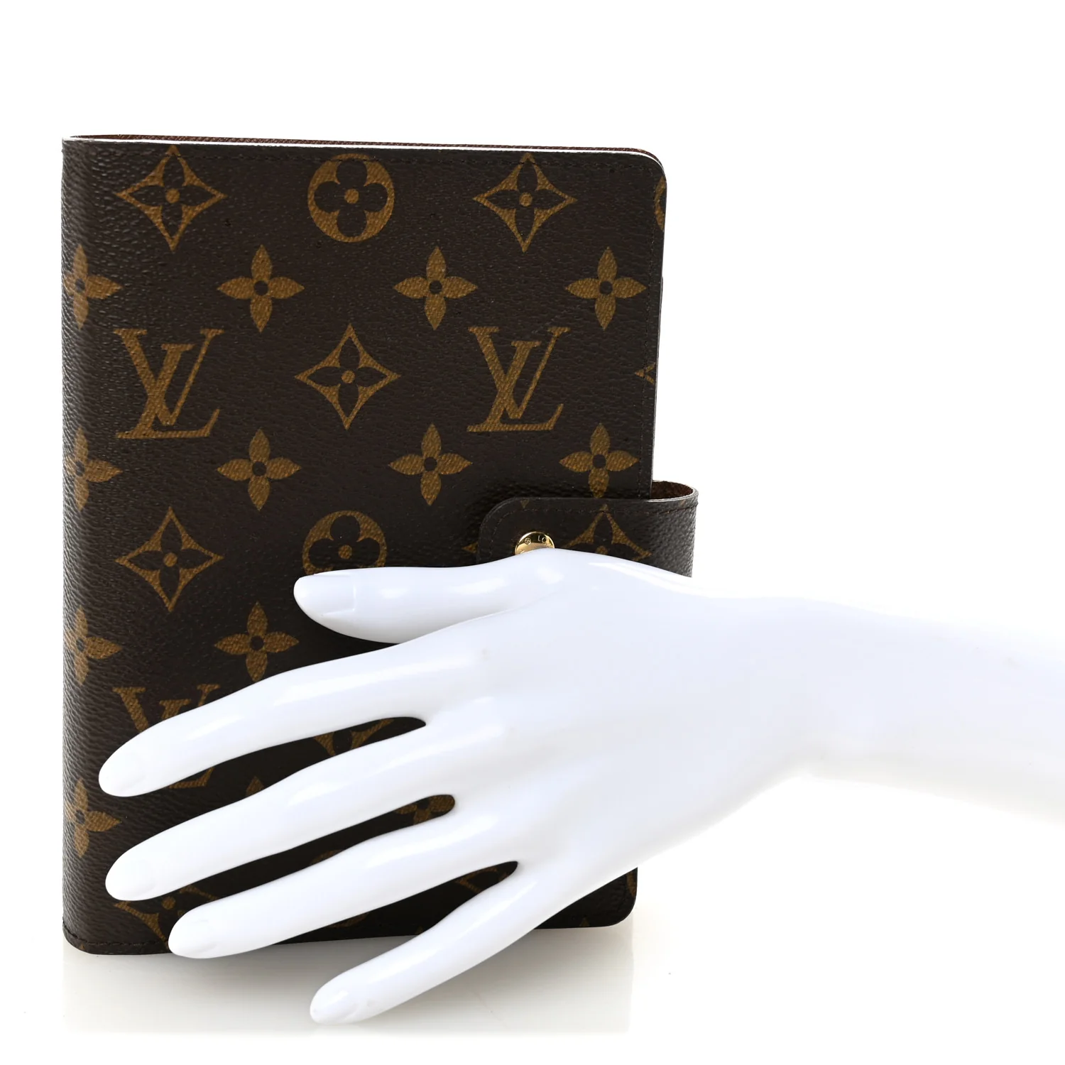 Monogram Medium Ring Agenda Cover - Image 2