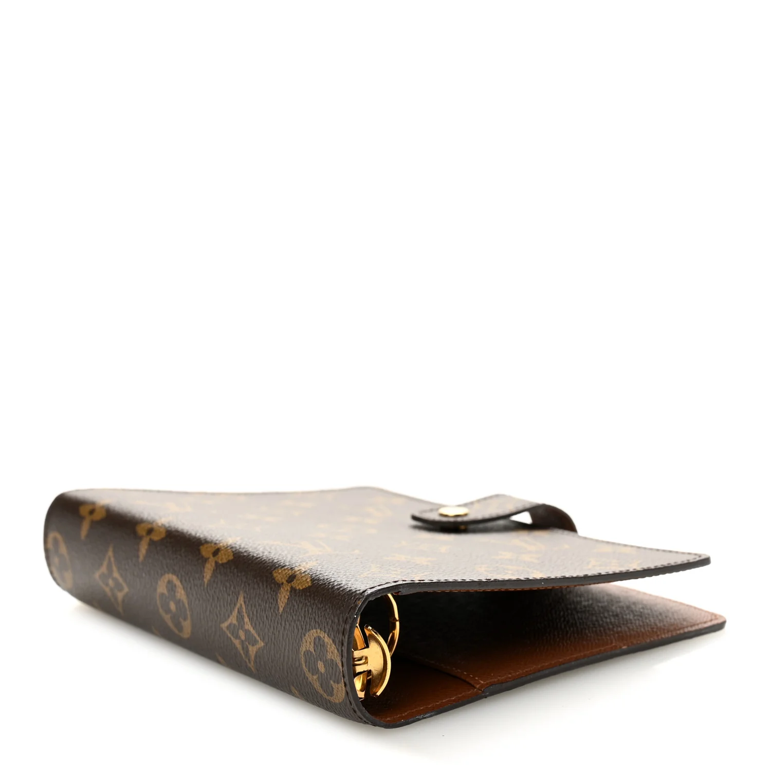 Monogram Medium Ring Agenda Cover - Image 4