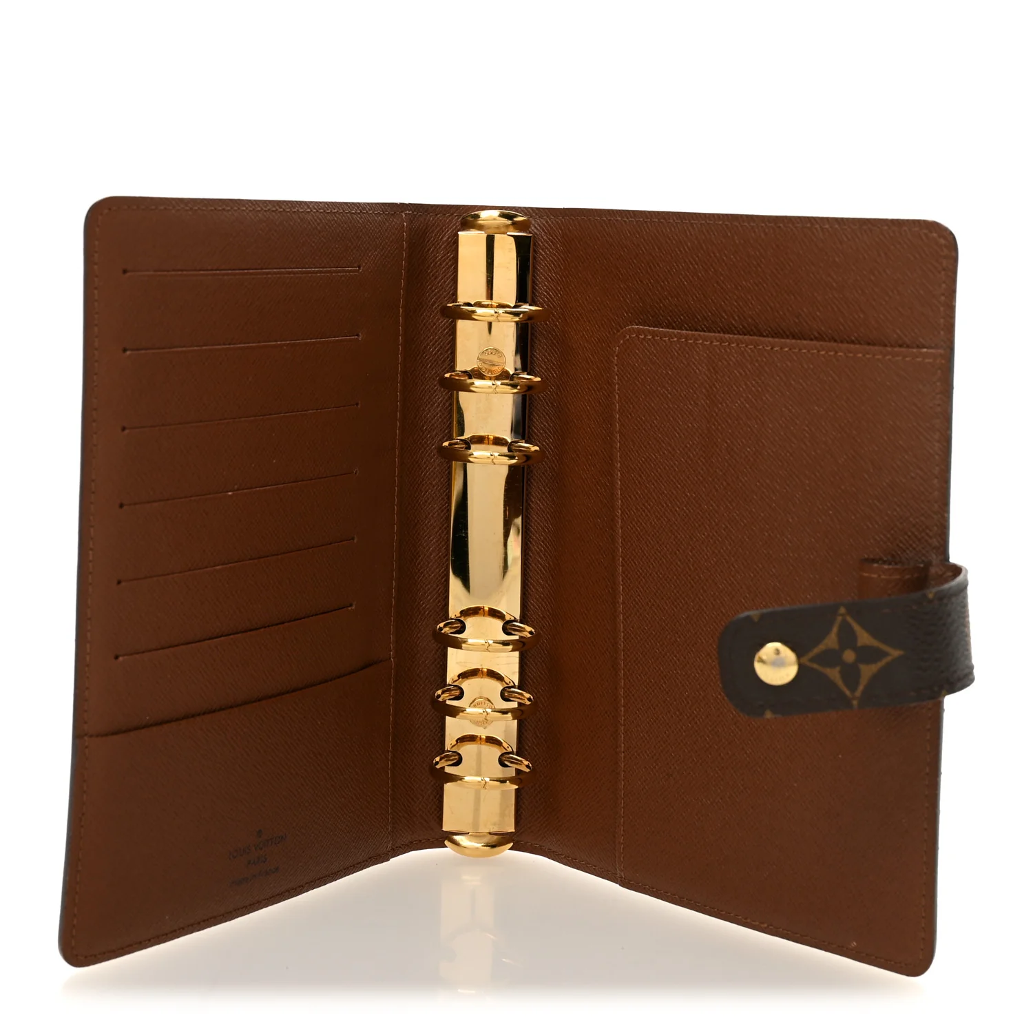 Monogram Medium Ring Agenda Cover - Image 5