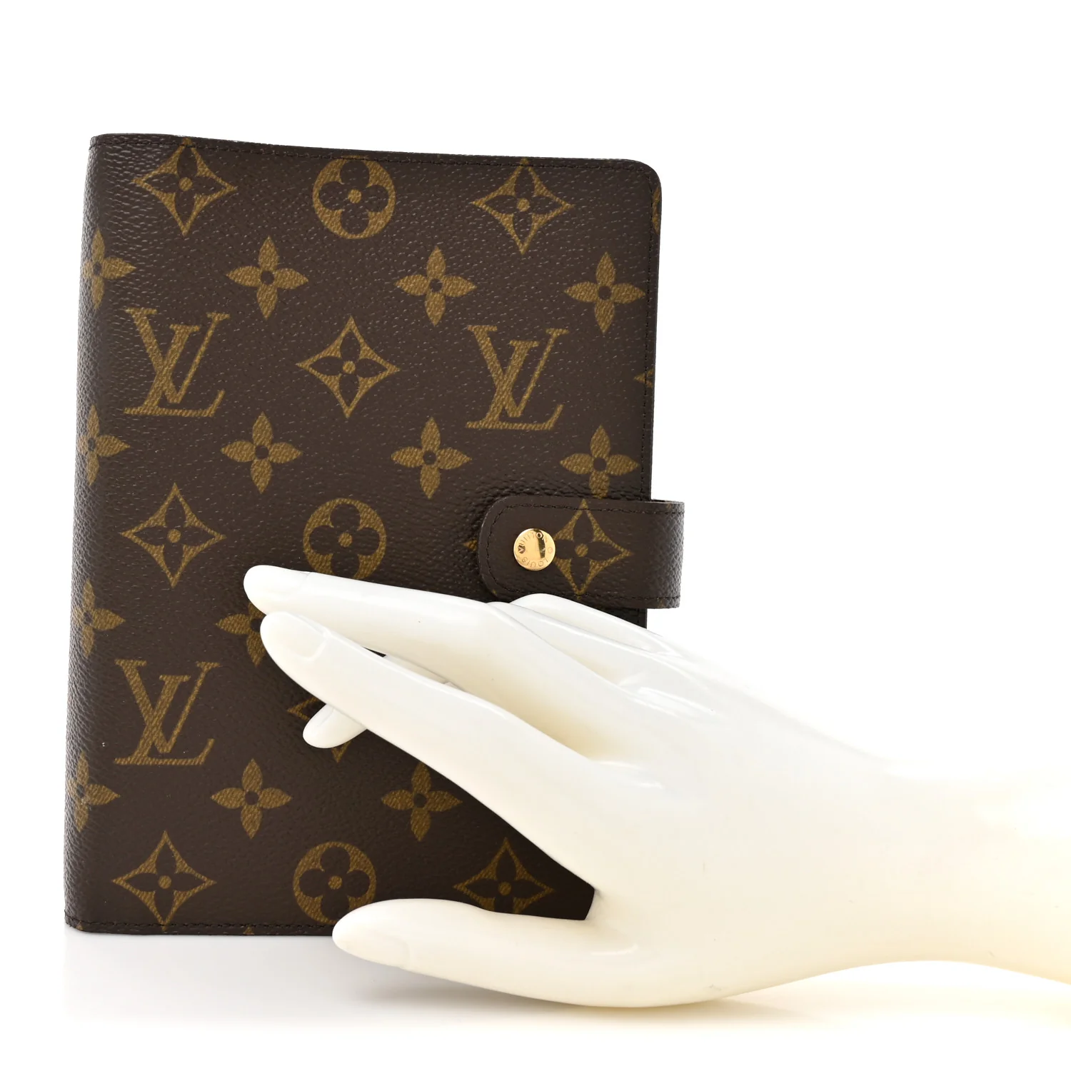 Monogram Medium Ring Agenda Cover - Image 2