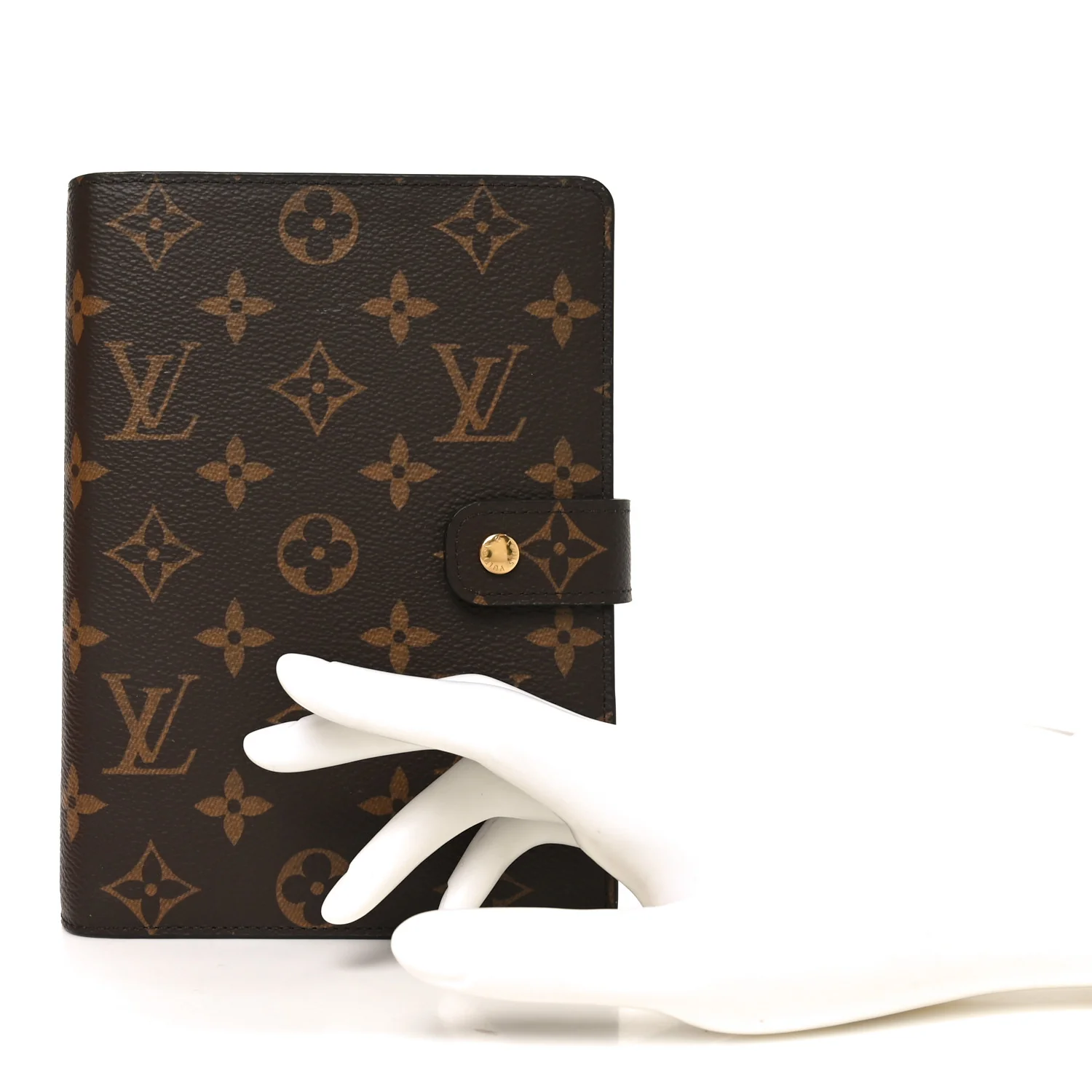 Monogram Medium Ring Agenda Cover - Image 2