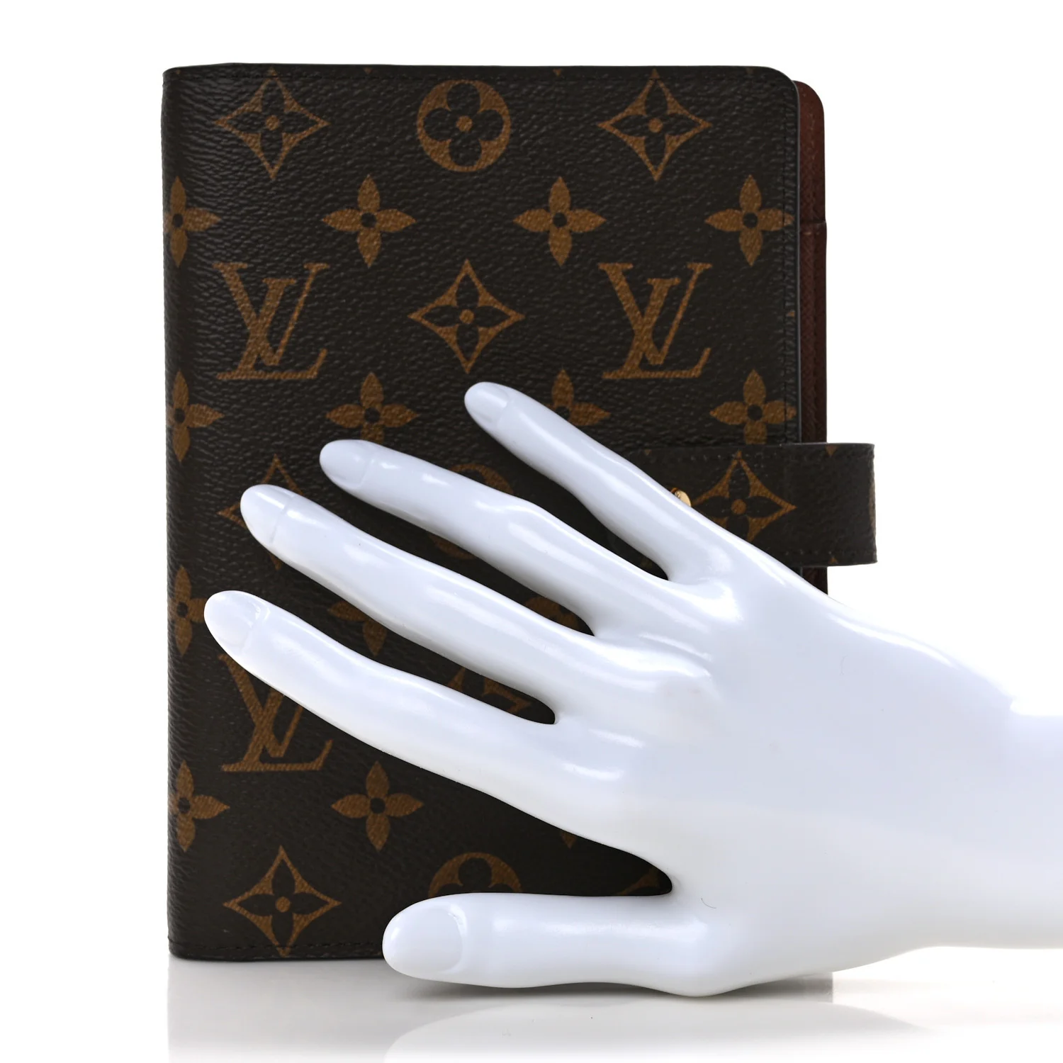 Monogram Medium Ring Agenda Cover - Image 2