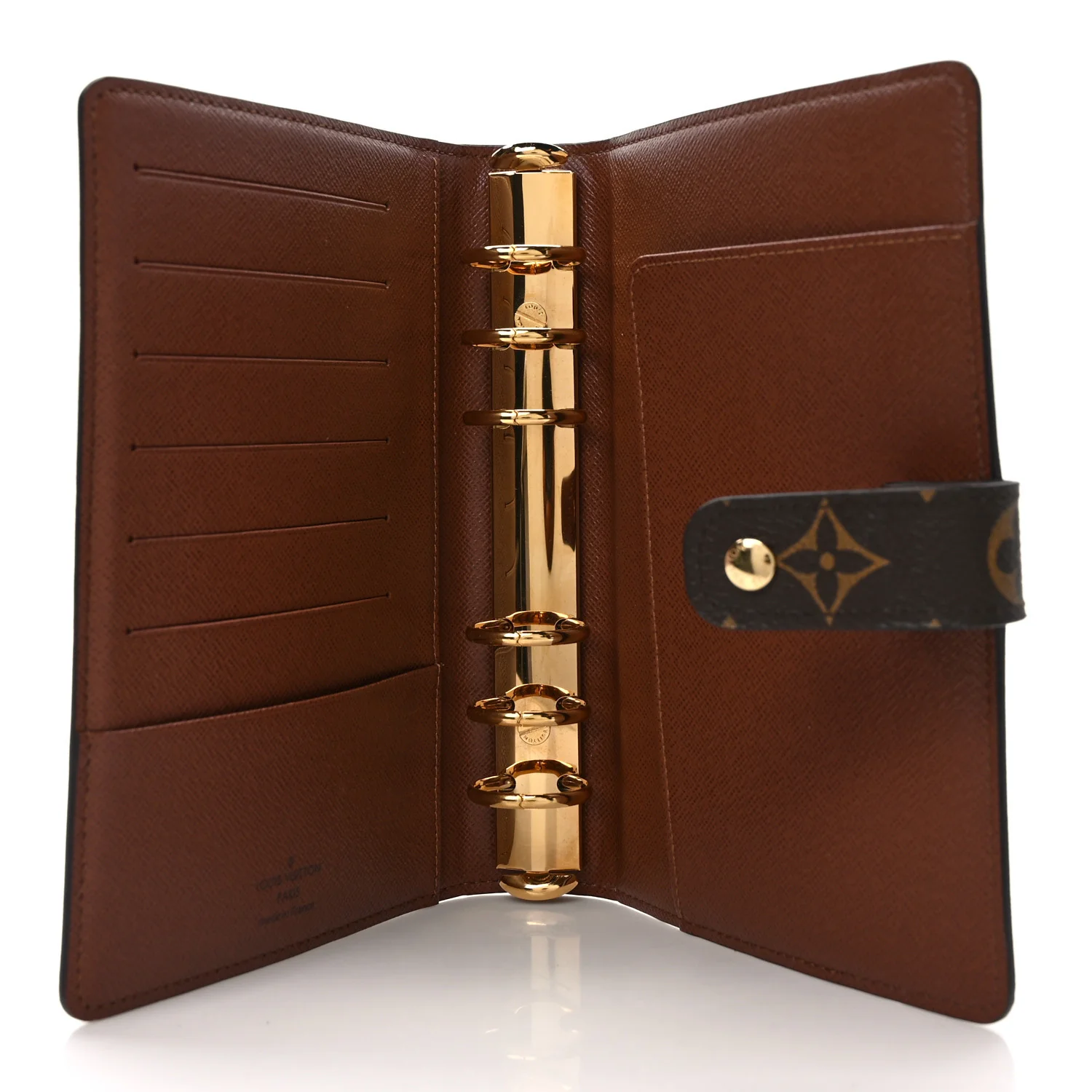 Monogram Medium Ring Agenda Cover - Image 5