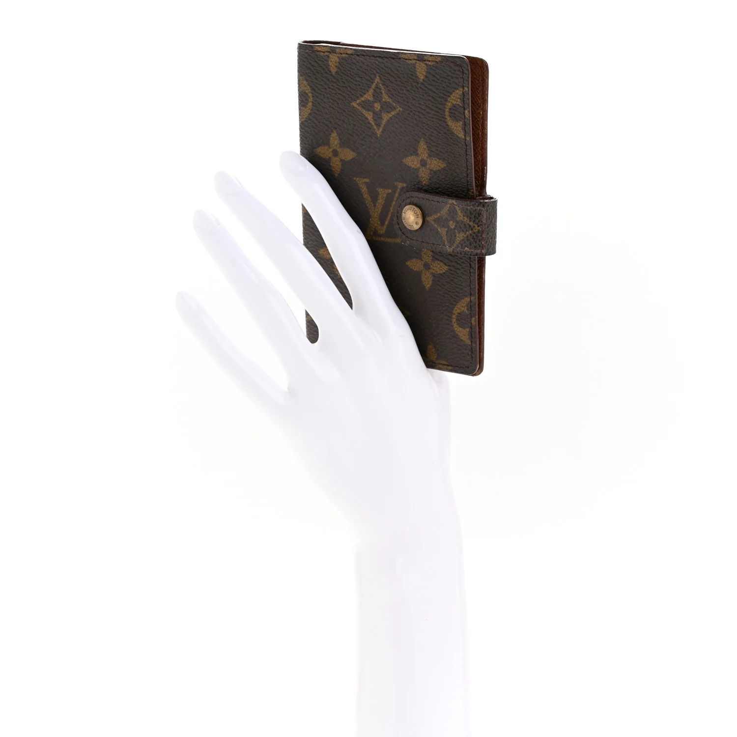 Monogram Mini Agenda Notebook Cover - Image 2
