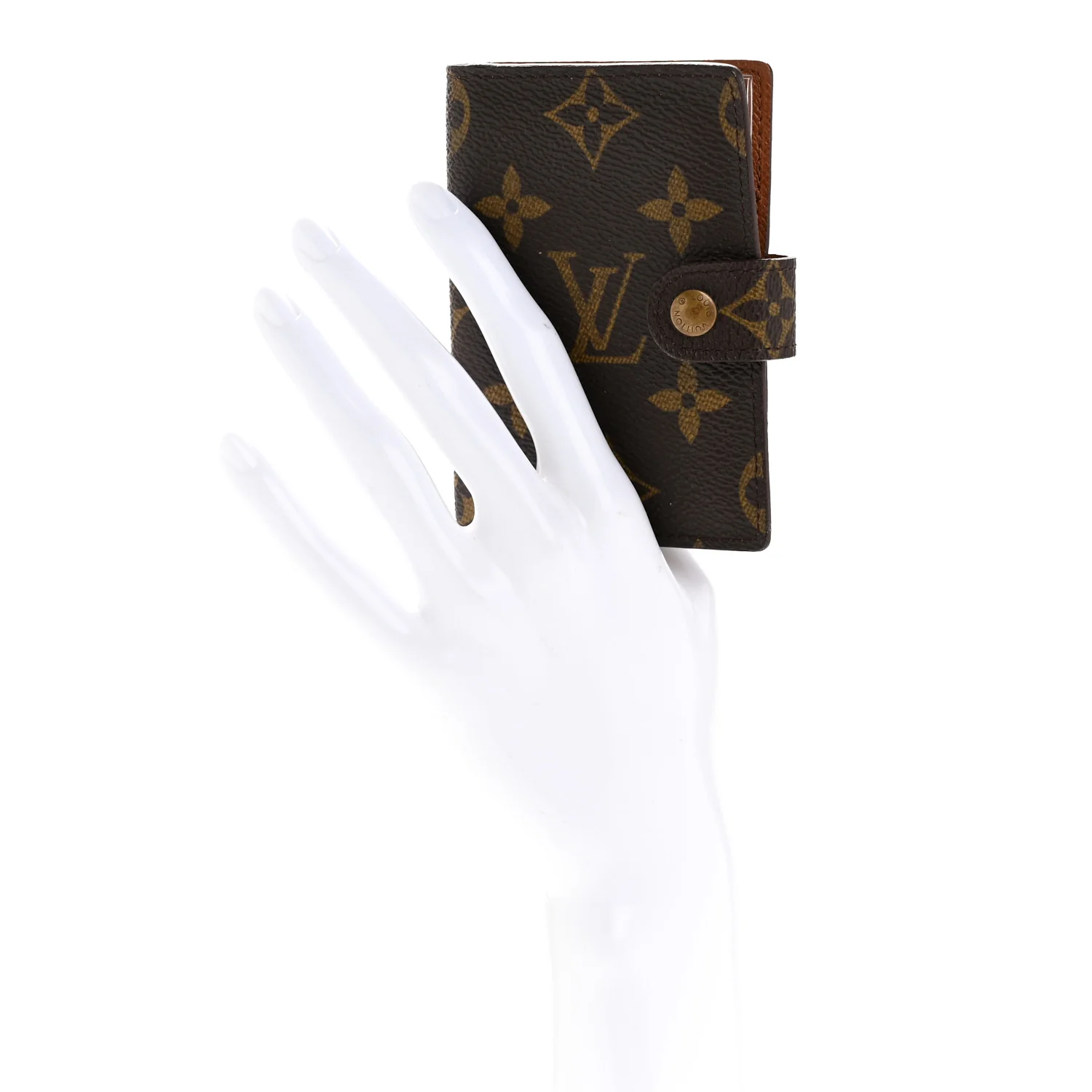 Monogram Mini Agenda Notebook Cover - Image 2