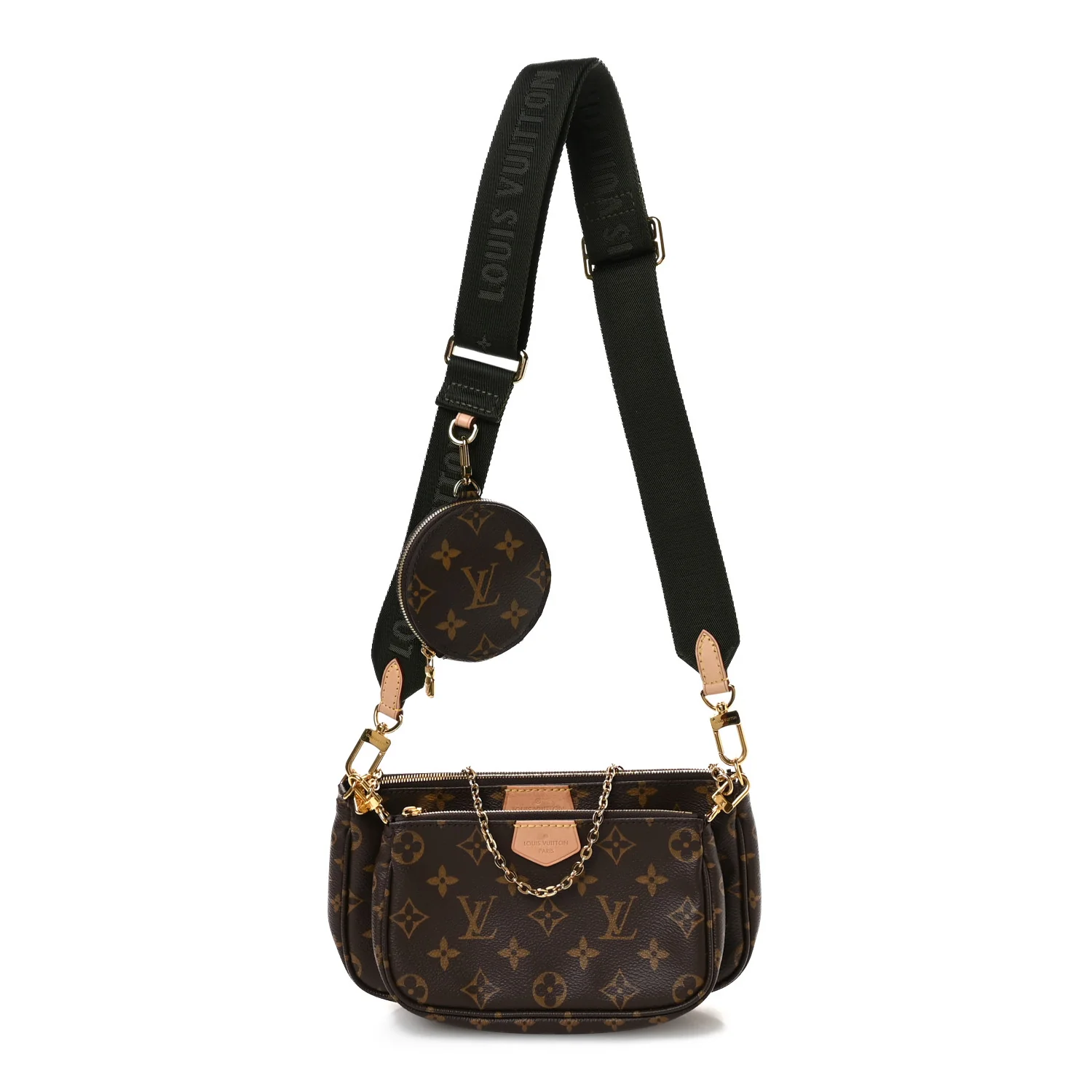Monogram Multi Pochette Accessories Kaki