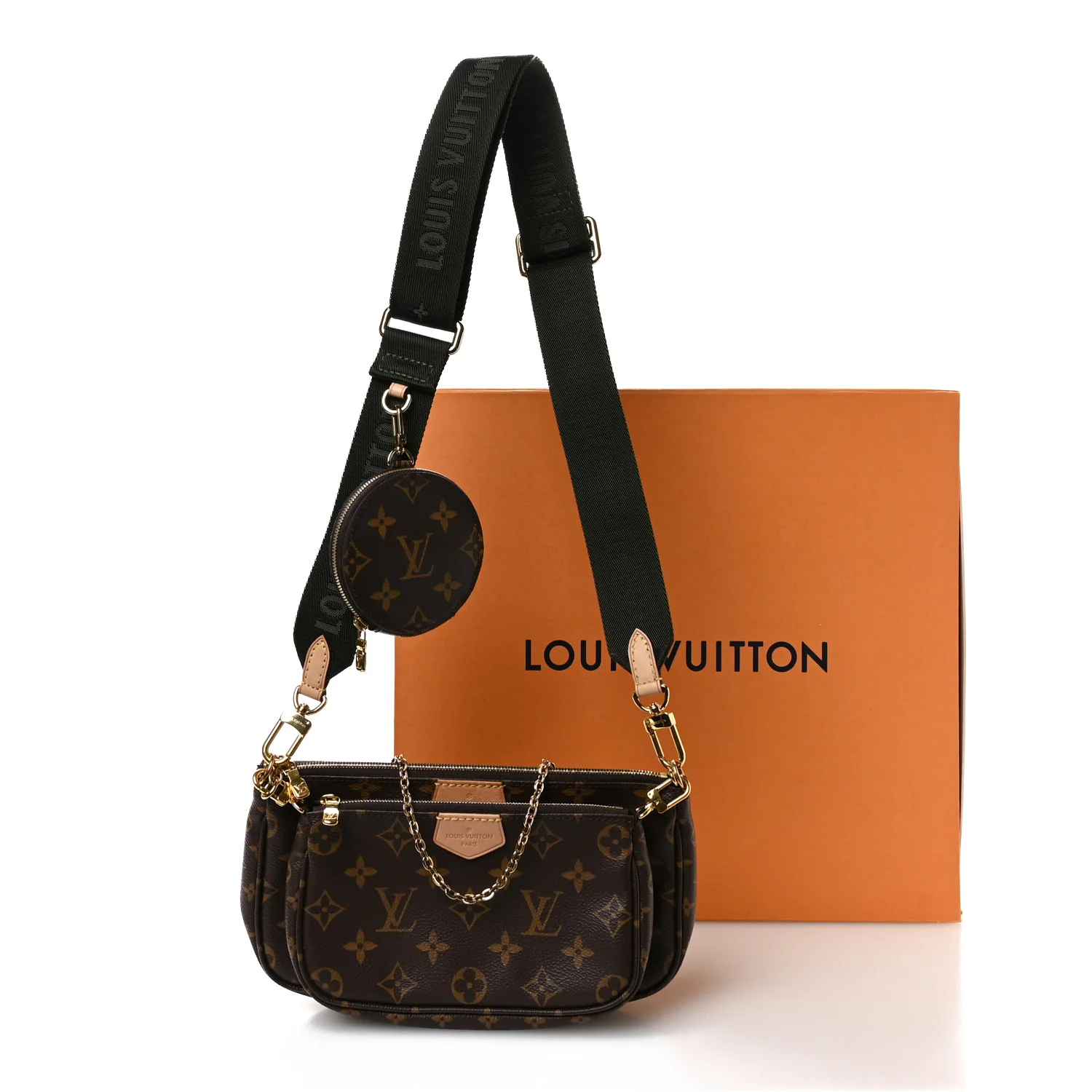 Monogram Multi Pochette Accessories Kaki - Image 12