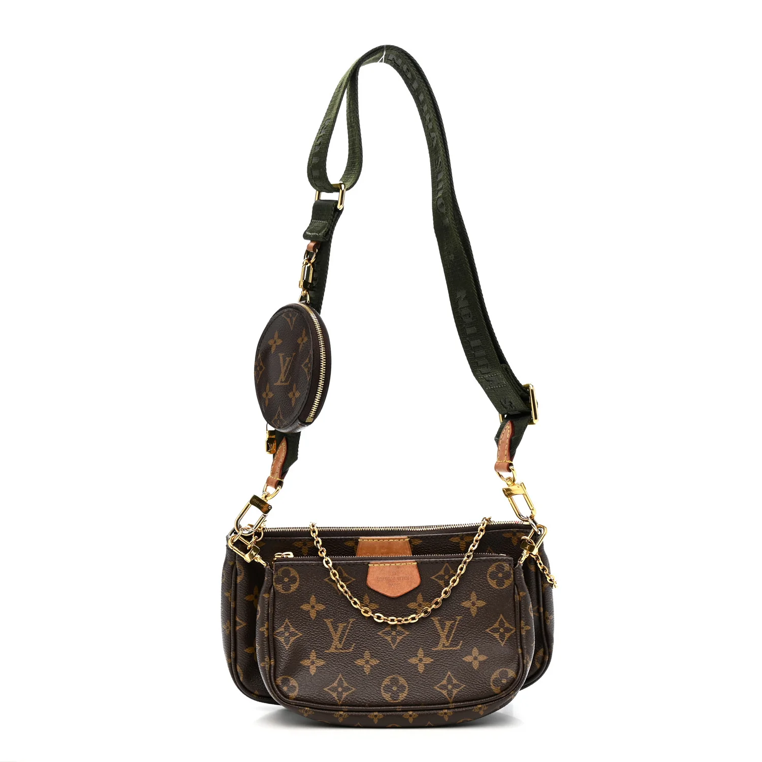 Monogram Multi Pochette Accessories Kaki