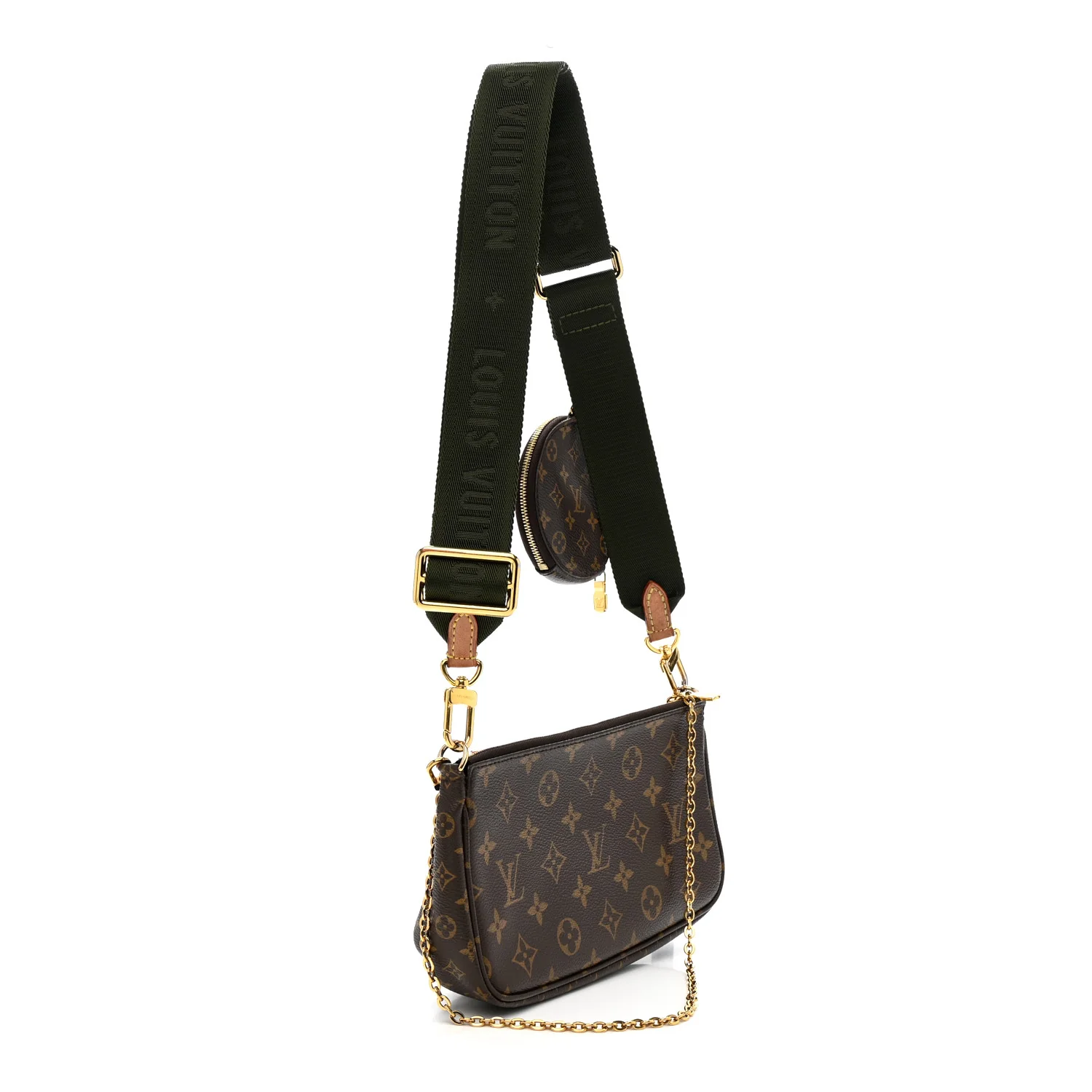 Monogram Multi Pochette Accessories Kaki - Image 3