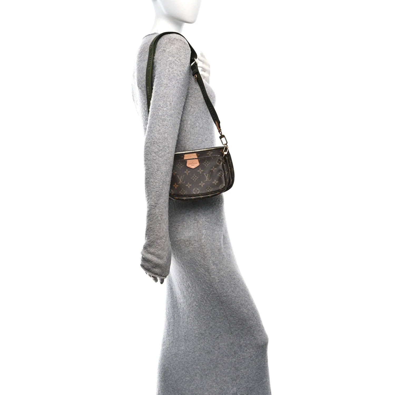 Monogram Multi Pochette Accessories Kaki - Image 2