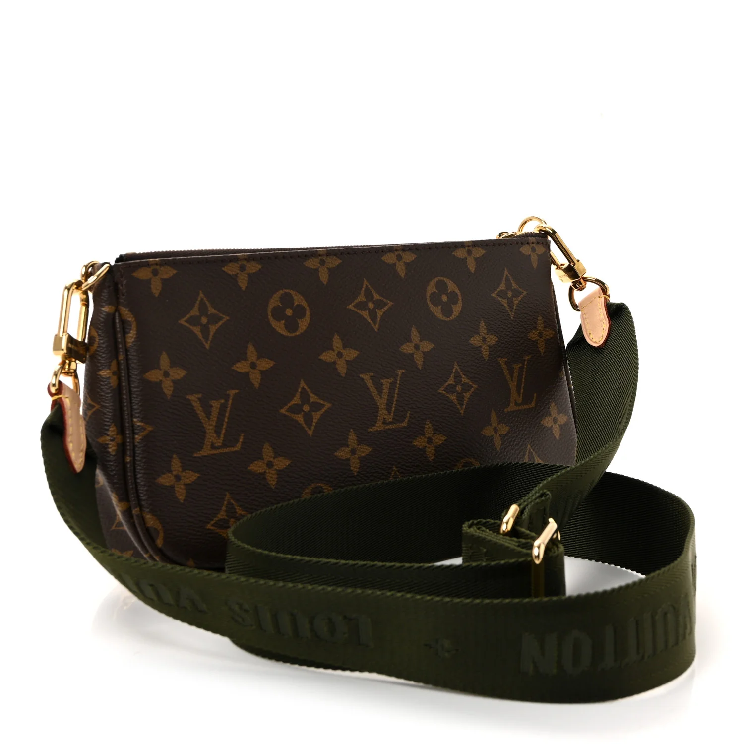Monogram Multi Pochette Accessories Kaki - Image 3