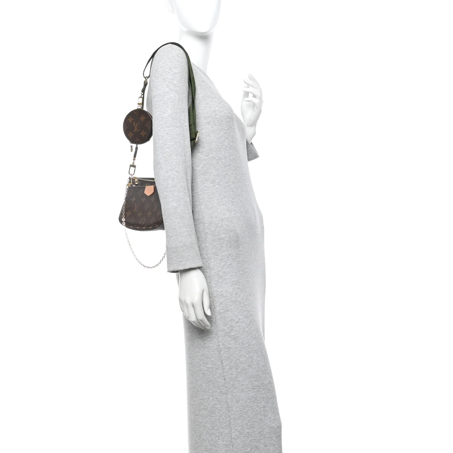 Monogram Multi Pochette Accessories Kaki - Image 2