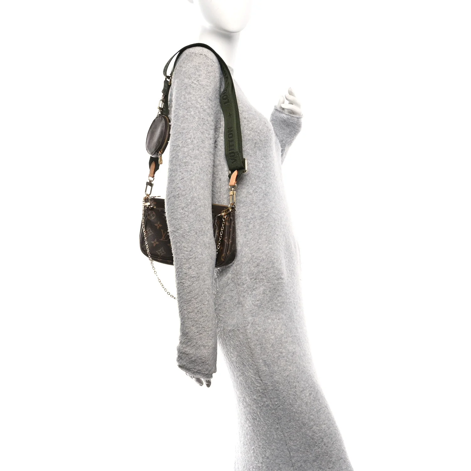 Monogram Multi Pochette Accessories Kaki - Image 2