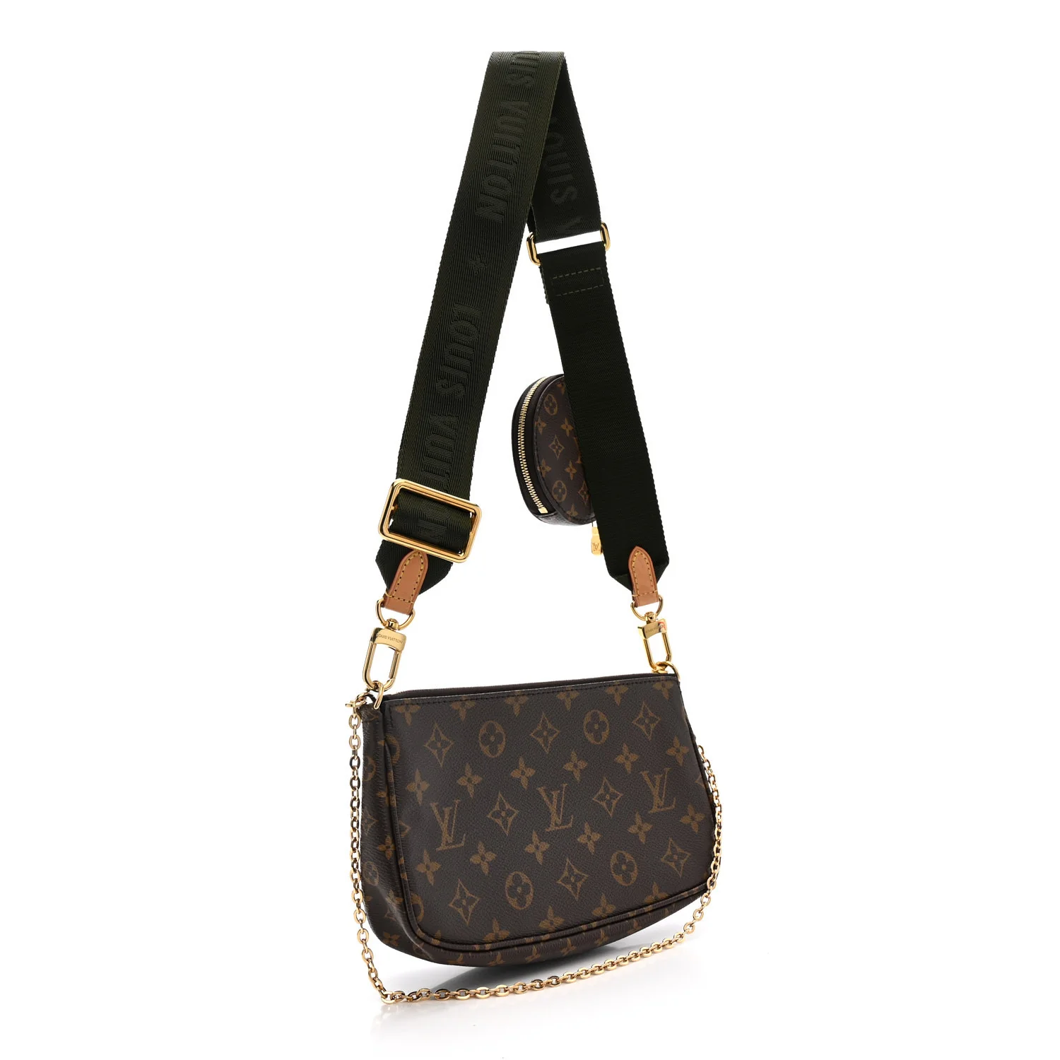 Monogram Multi Pochette Accessories Kaki - Image 3