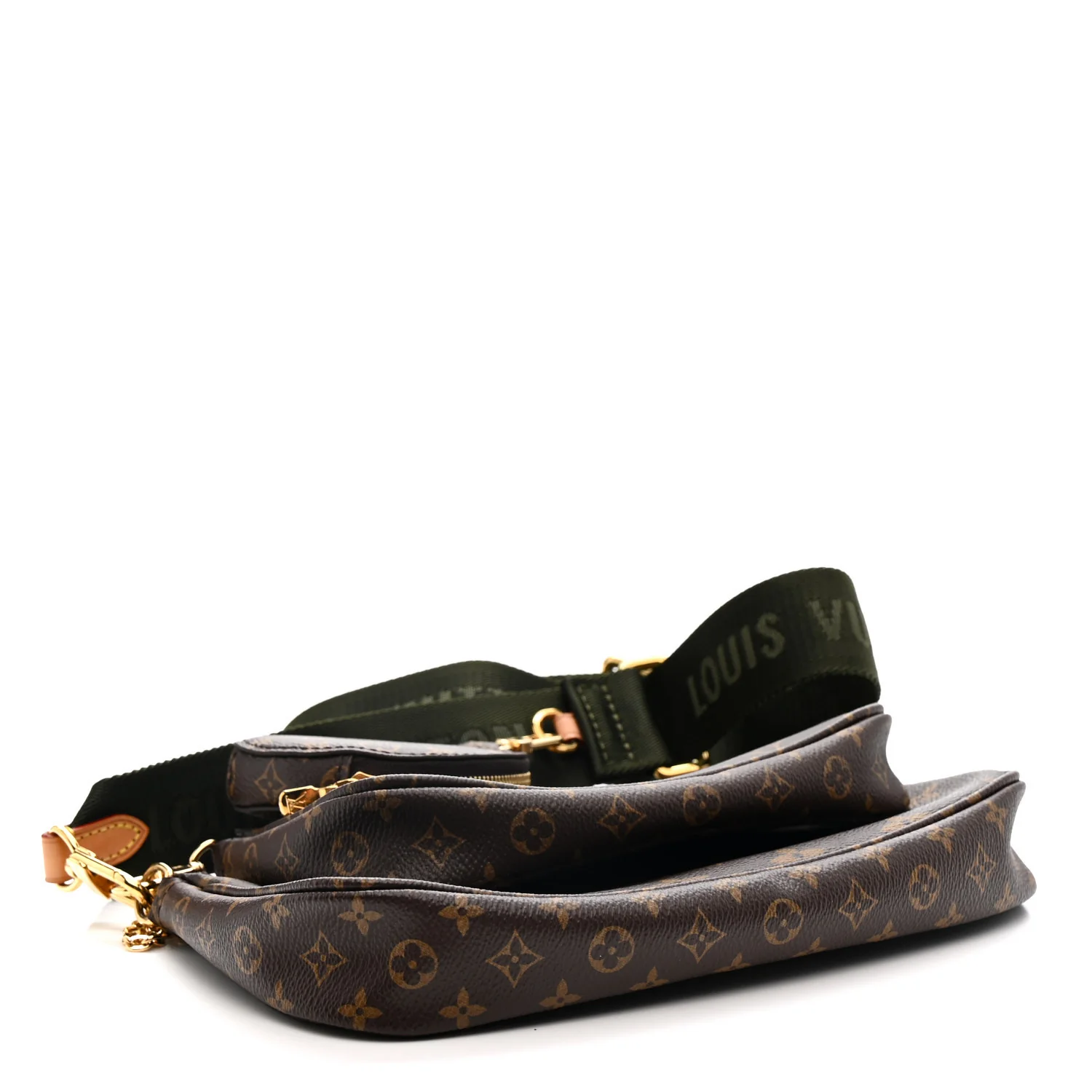 Monogram Multi Pochette Accessories Kaki - Image 4