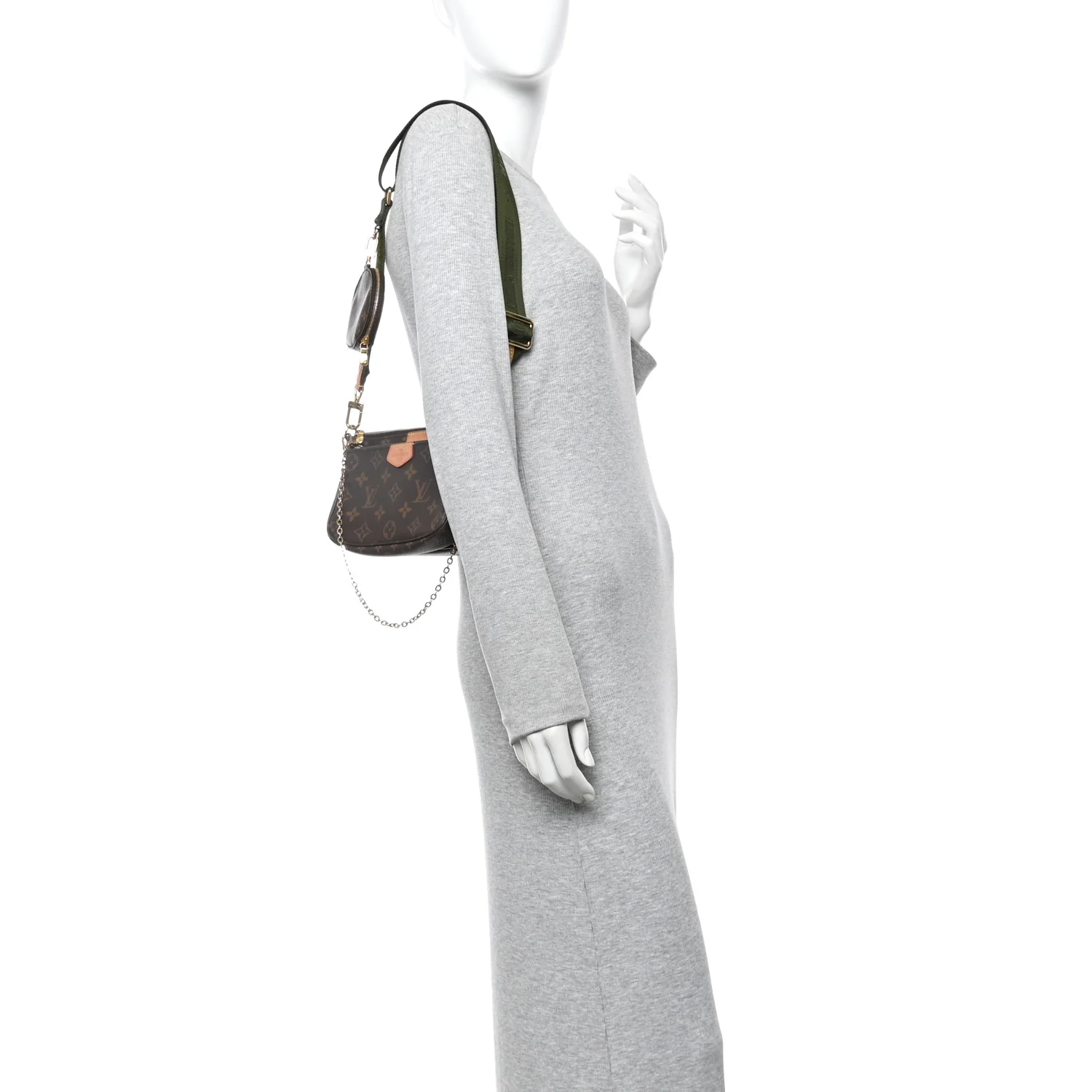 Monogram Multi Pochette Accessories Kaki - Image 2