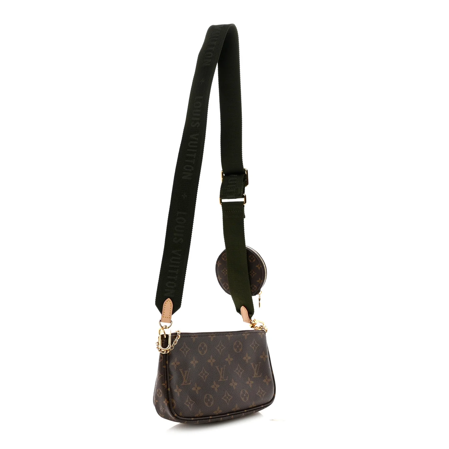 Monogram Multi Pochette Accessories Kaki - Image 3