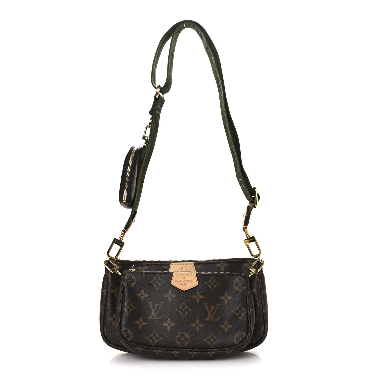 Monogram Multi Pochette Accessories Kaki