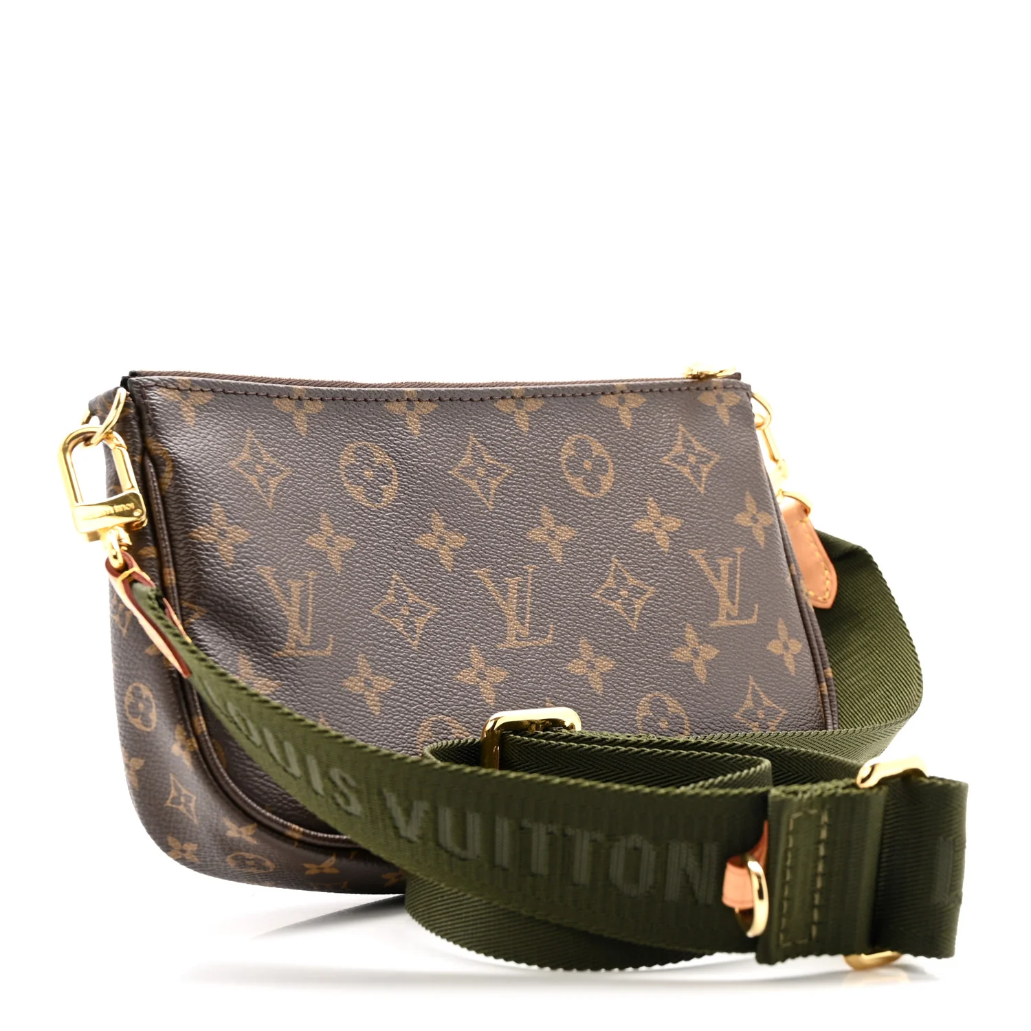 Monogram Multi Pochette Accessories Large Pochette Kaki - Image 3