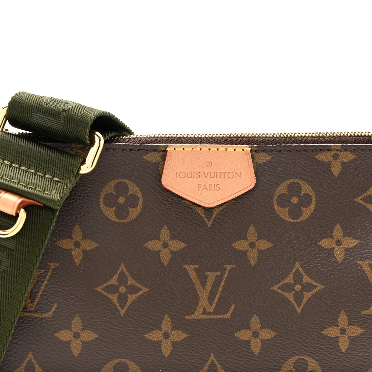 Monogram Multi Pochette Accessories Large Pochette Kaki - Image 7