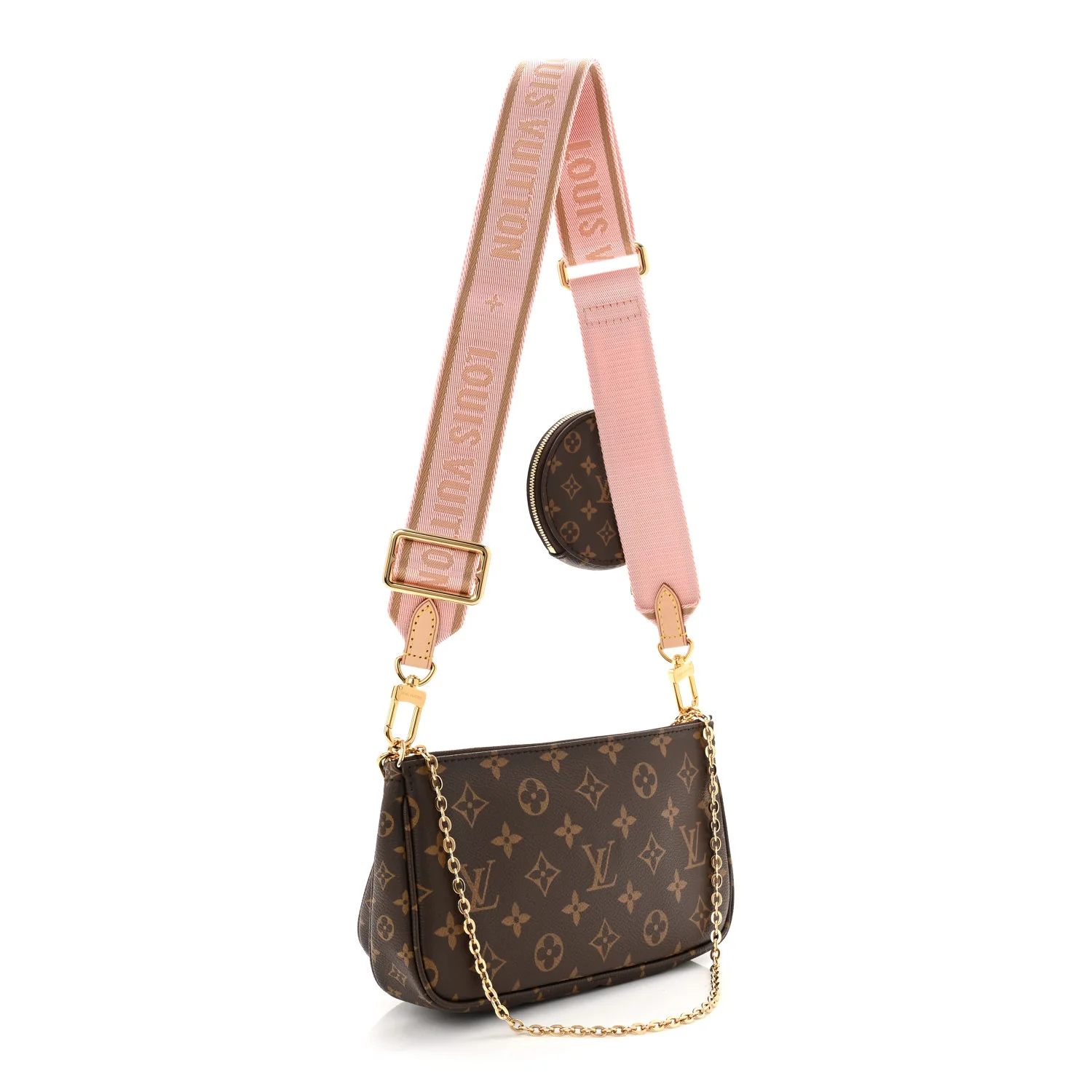 Monogram Multi Pochette Accessories Rose Clair - Image 3