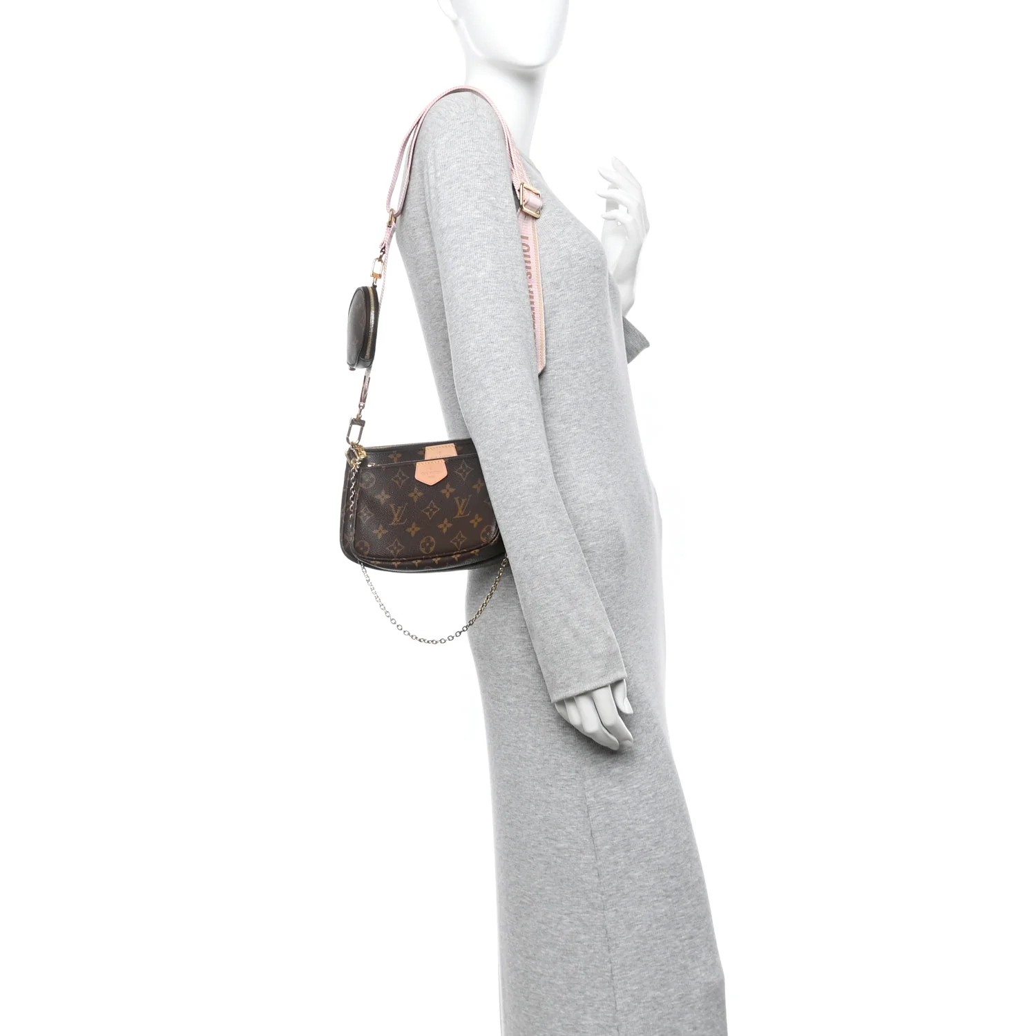 Monogram Multi Pochette Accessories Rose Clair - Image 2