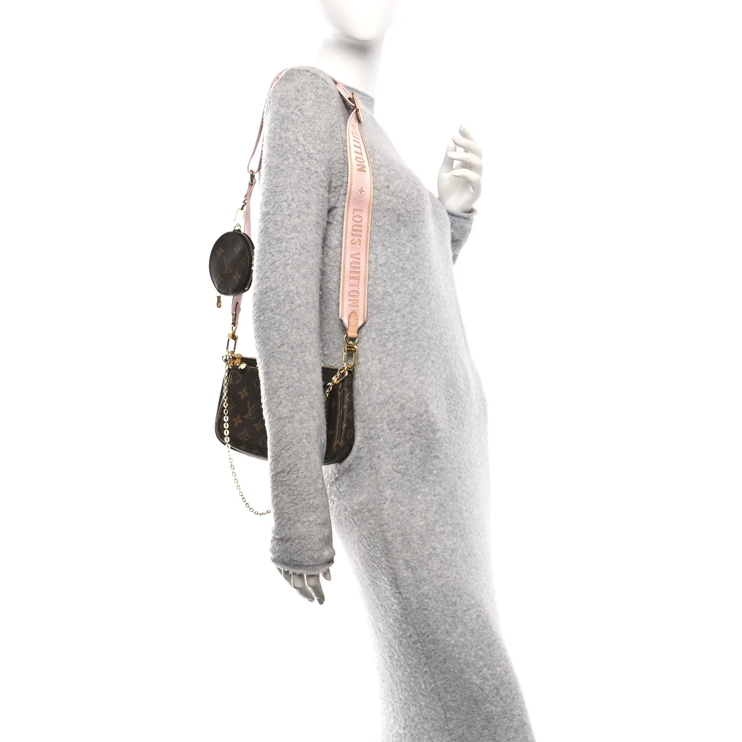 Monogram Multi Pochette Accessories Rose Clair - Image 2