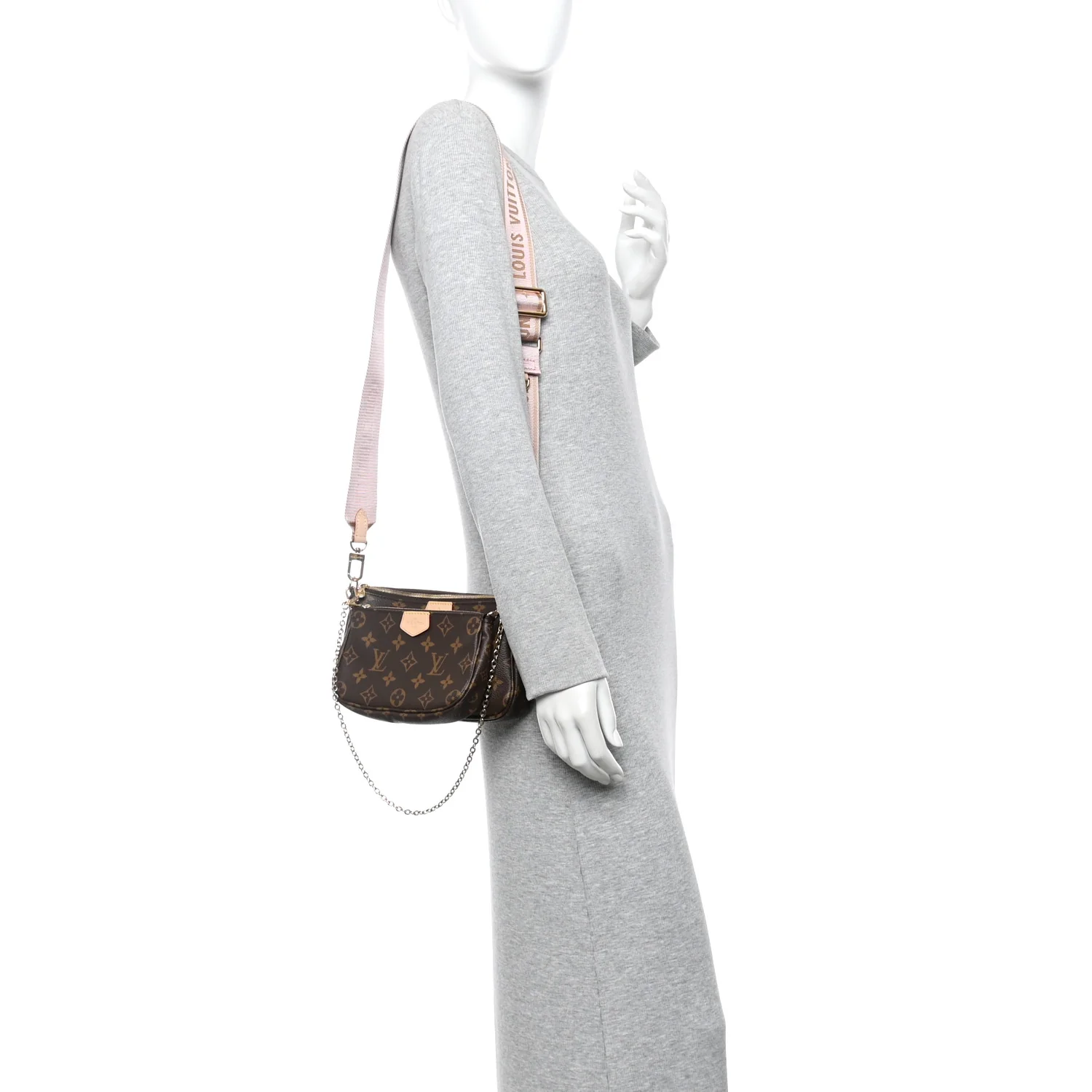 Monogram Multi Pochette Accessories Rose Clair - Image 2