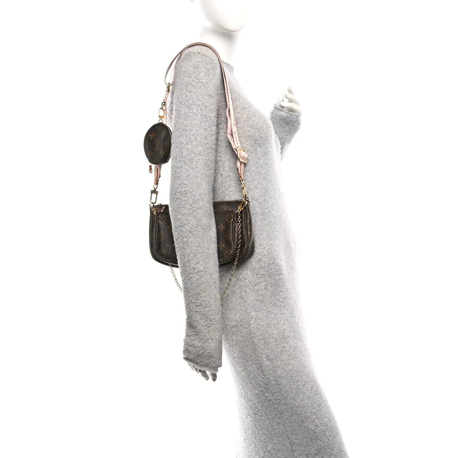 Monogram Multi Pochette Accessories Rose Clair - Image 2