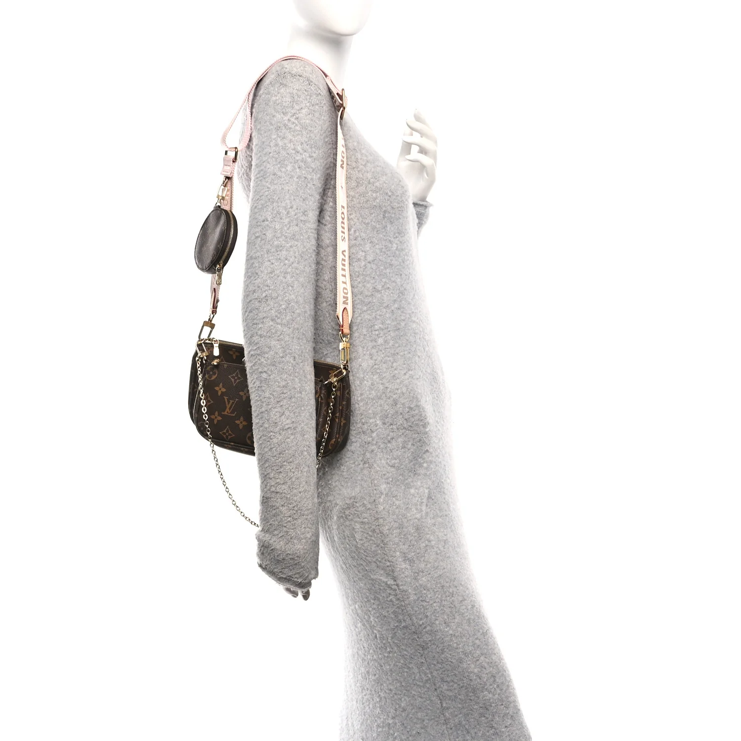 Monogram Multi Pochette Accessories Rose Clair - Image 2