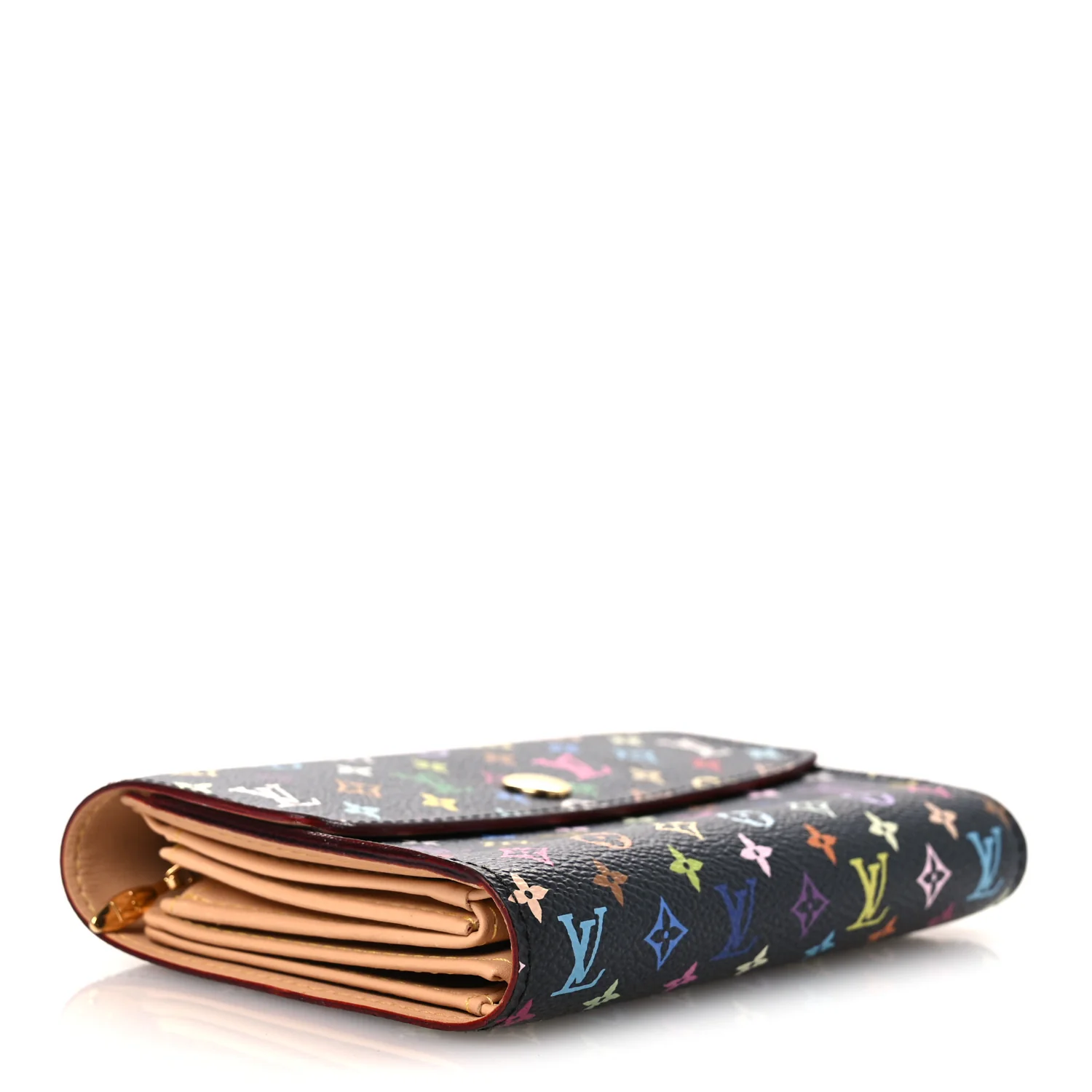 Monogram Multicolor Alexandra Wallet Black - Image 4