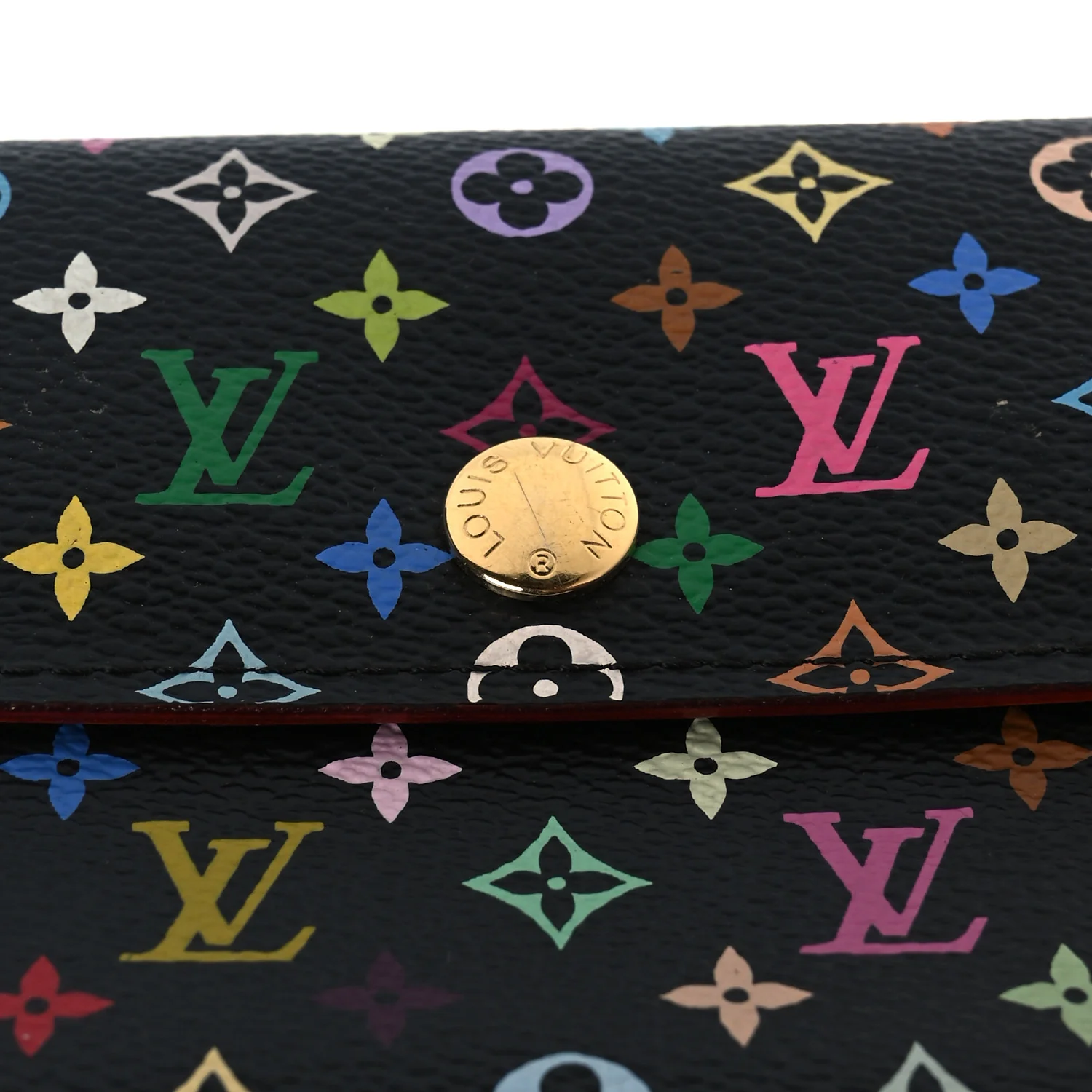 Monogram Multicolor Alexandra Wallet Black - Image 7