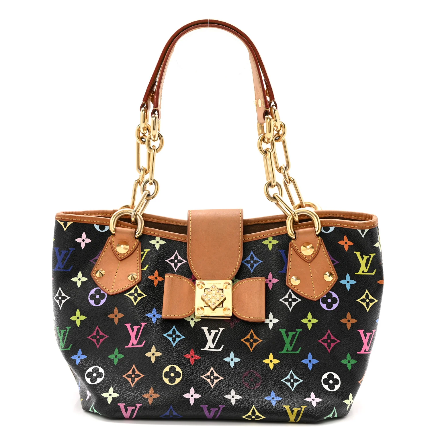 Monogram Multicolor Annie MM Black