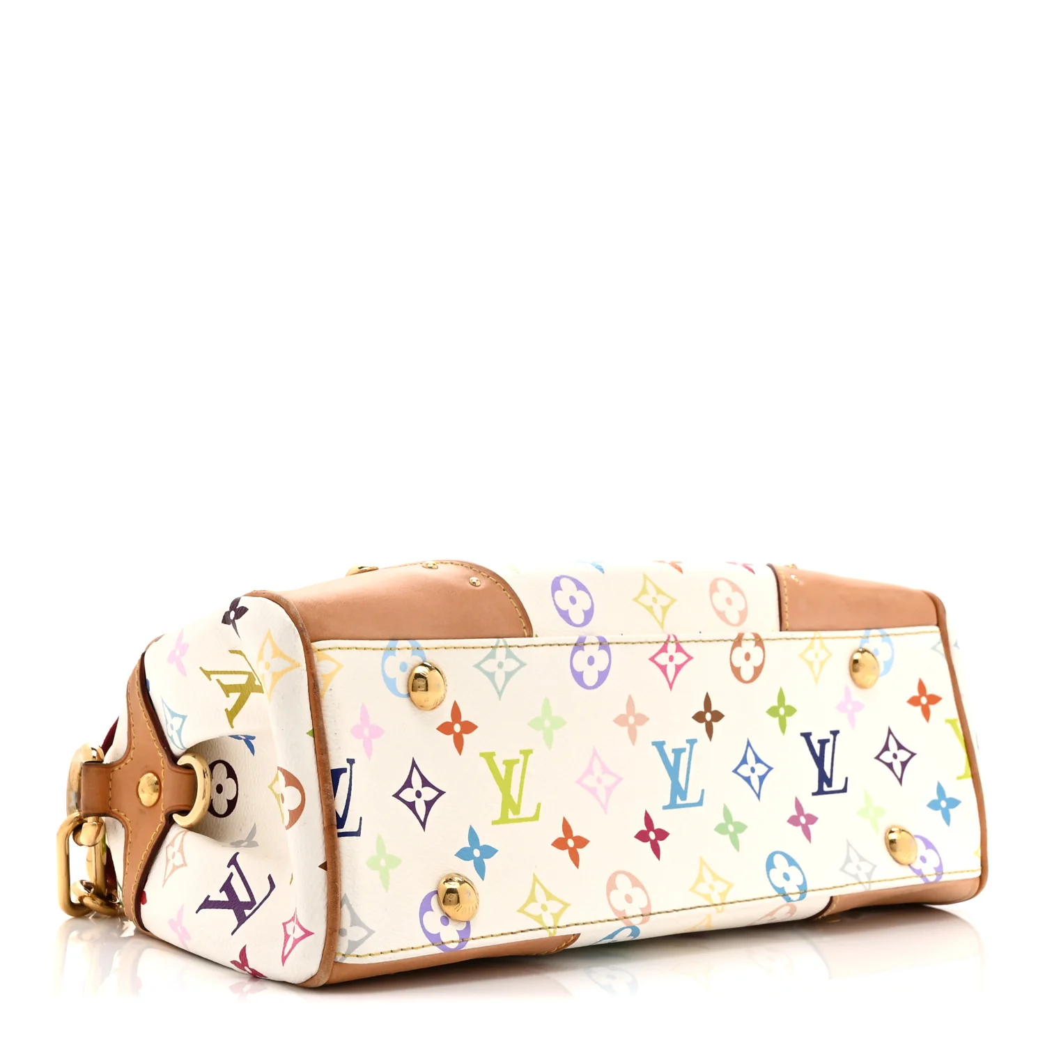 Monogram Multicolor Beverly MM White - Image 4
