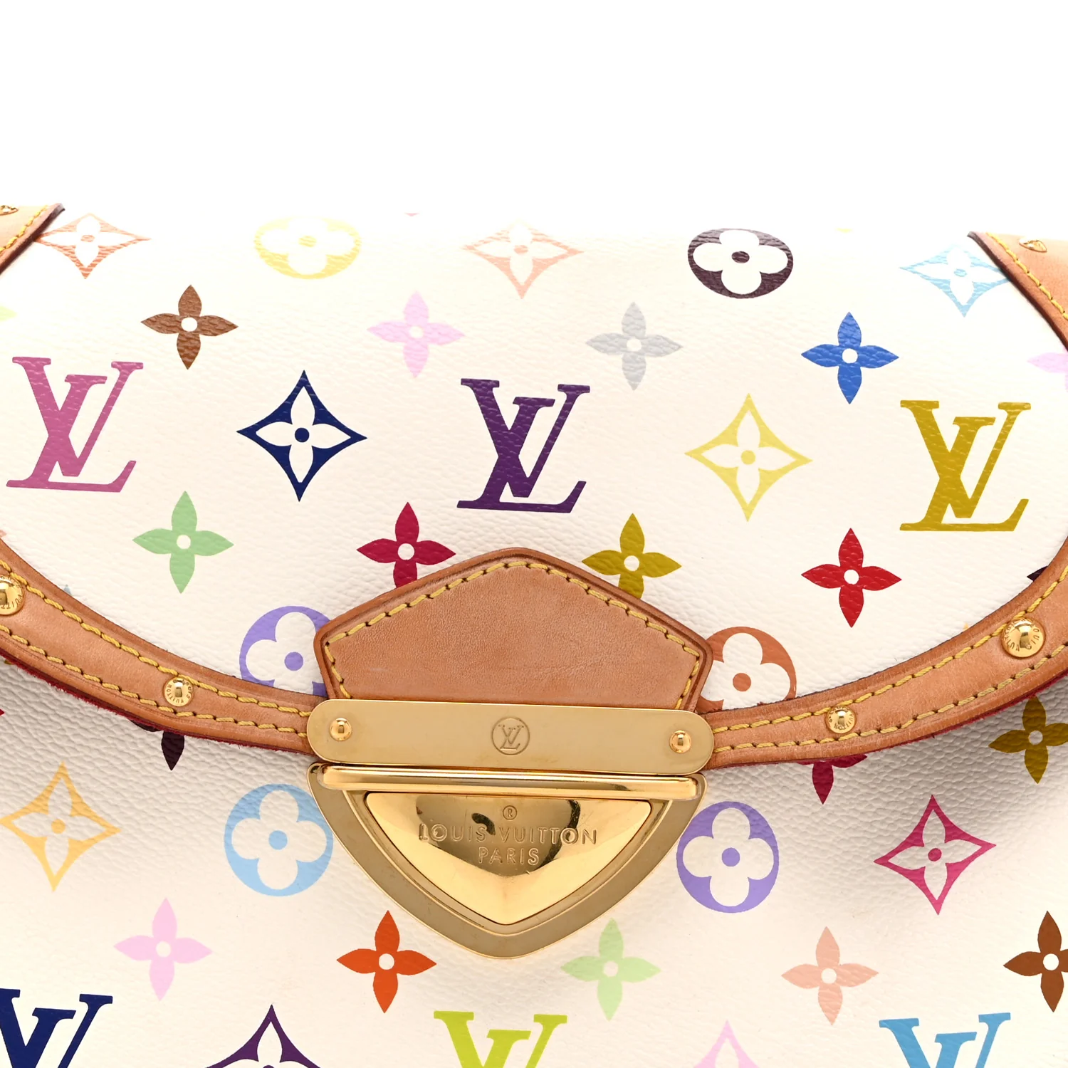 Monogram Multicolor Beverly MM White - Image 8
