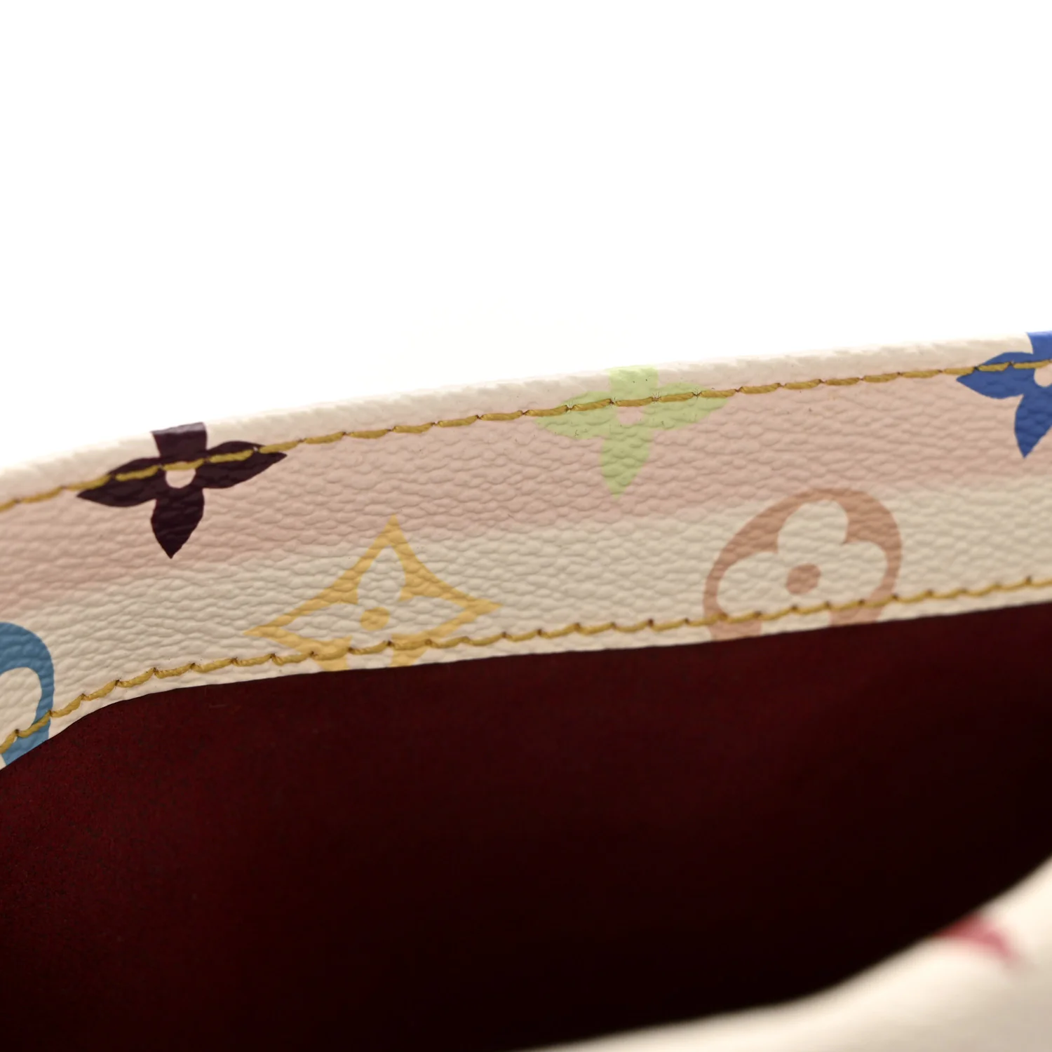 Monogram Multicolor Beverly MM White - Image 10