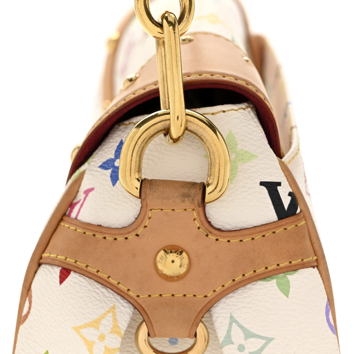 Monogram Multicolor Beverly MM White - Image 11