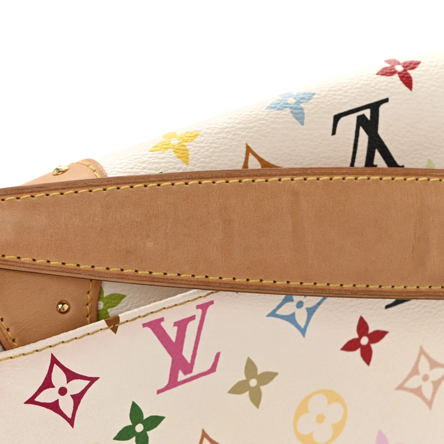Monogram Multicolor Beverly MM White - Image 12
