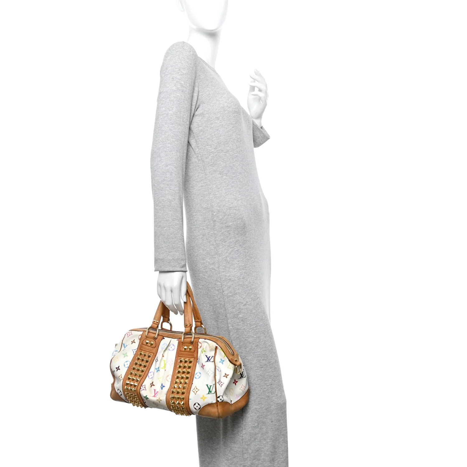 Monogram Multicolor Courtney MM White - Image 2