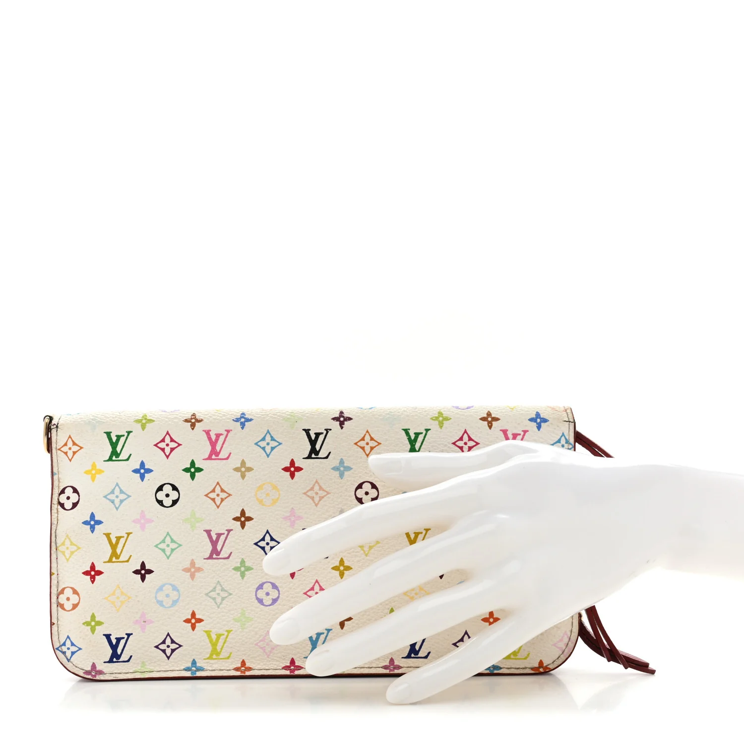 Monogram Multicolor Insolite Wallet White Figue - Image 2