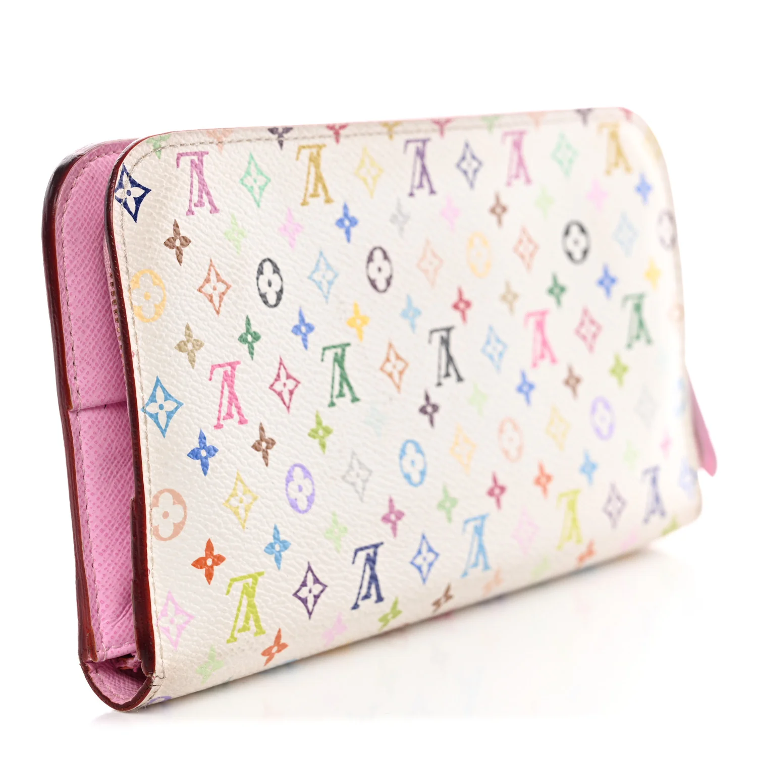 Monogram Multicolor Insolite Wallet White Litchi - Image 3