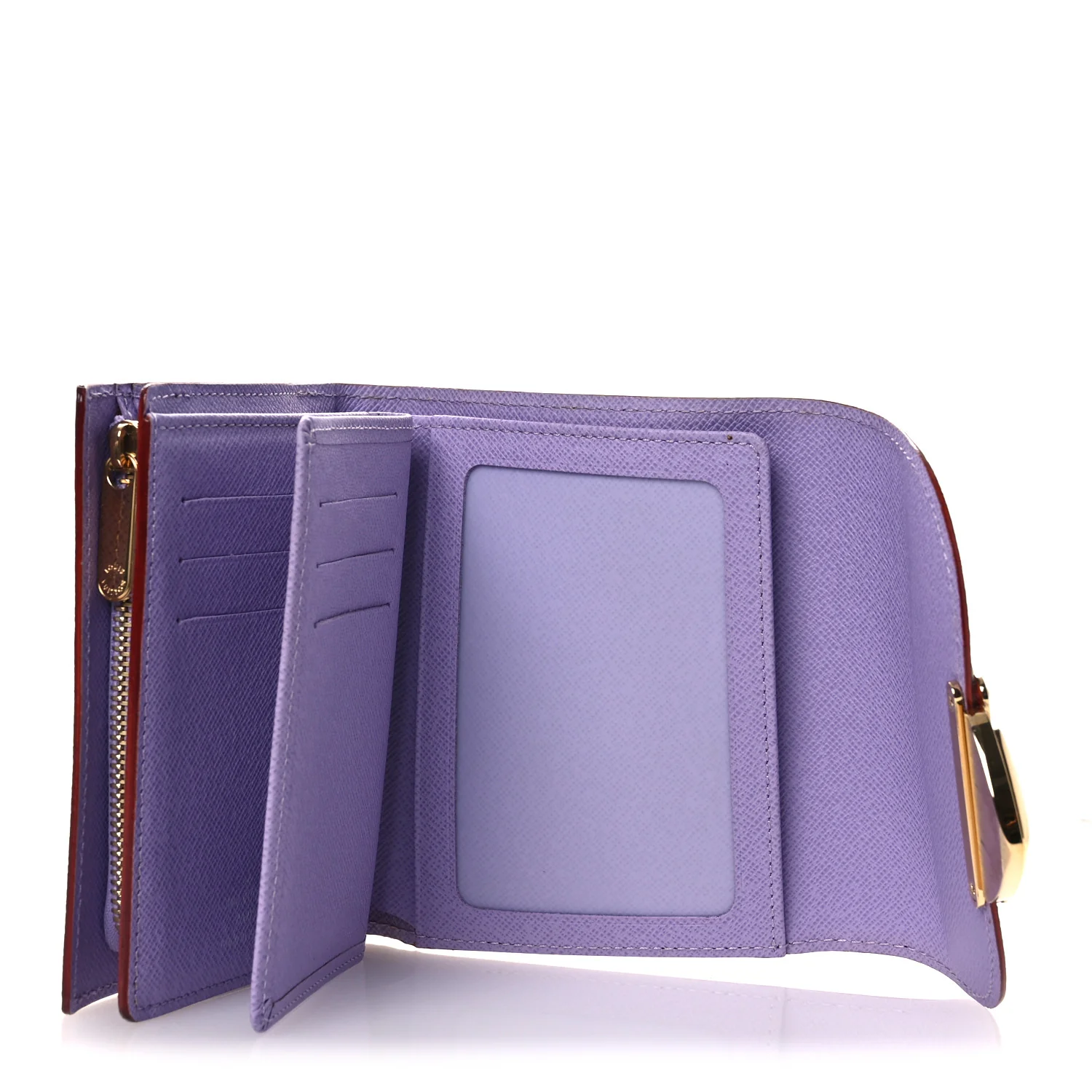 Monogram Multicolor Joey Wallet Black Violet - Image 5
