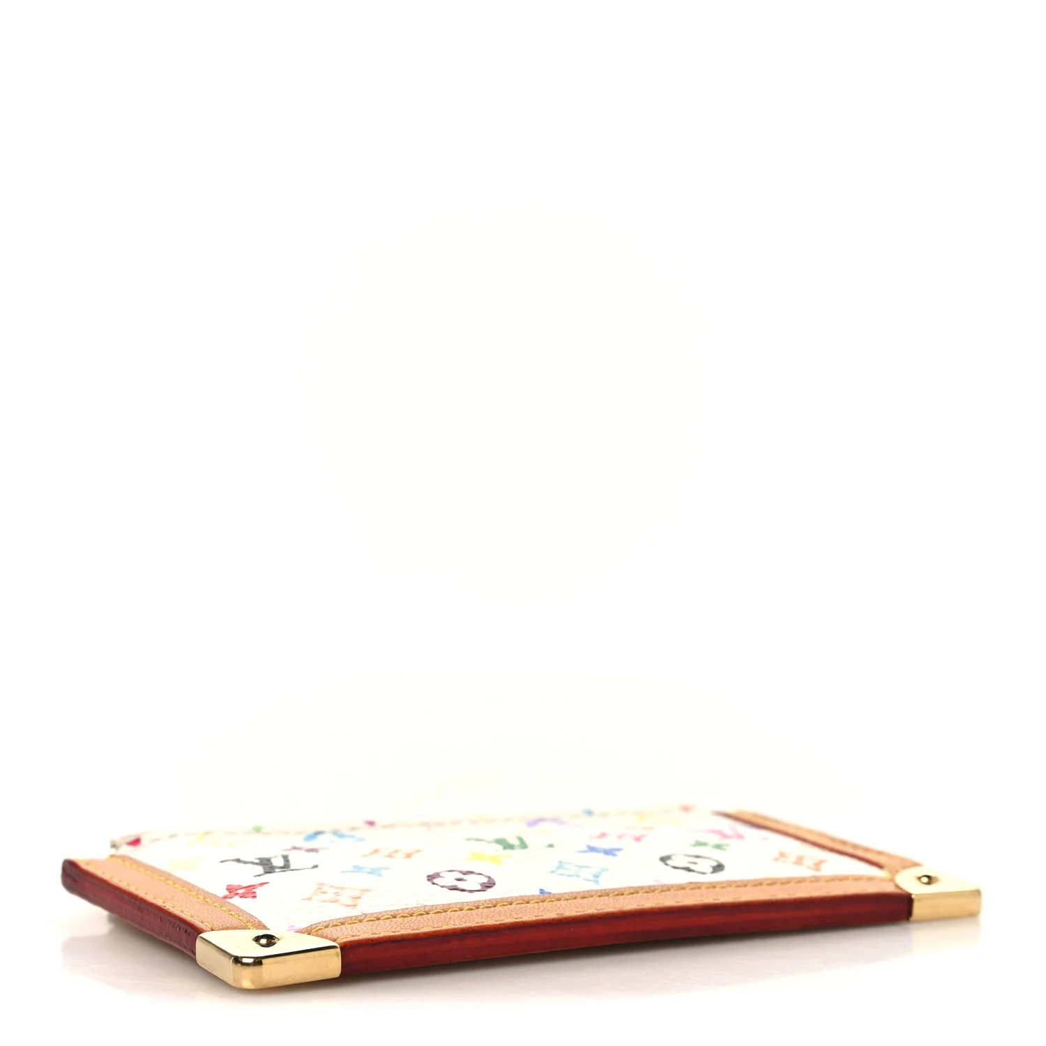 Monogram Multicolor Key Pouch White - Image 4