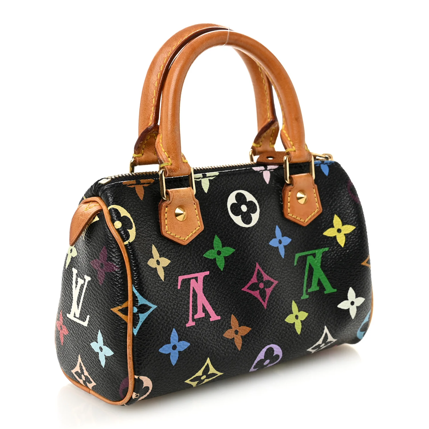 Monogram Multicolor Mini Sac HL Speedy Black - Image 3