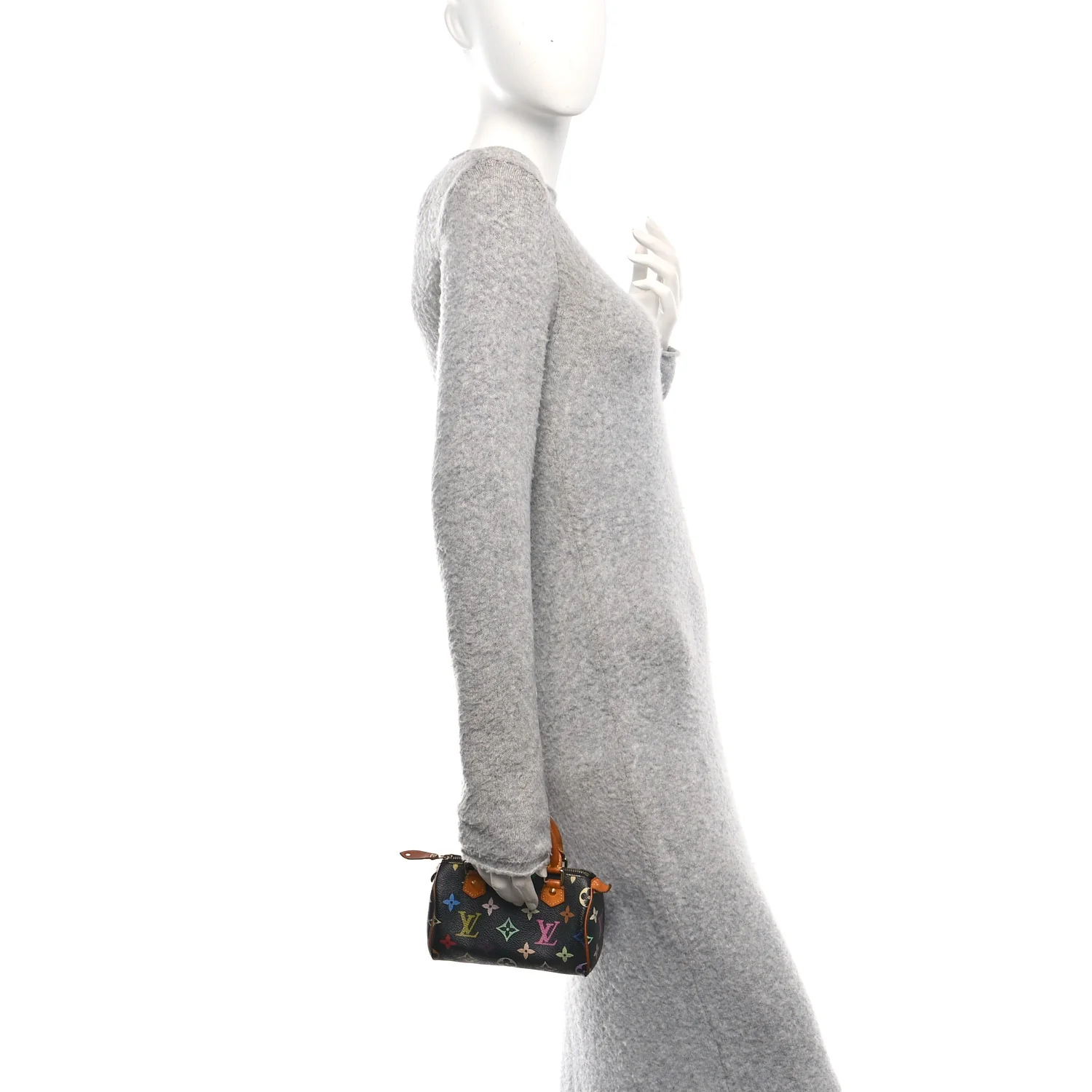 Monogram Multicolor Mini Sac HL Speedy Black - Image 2