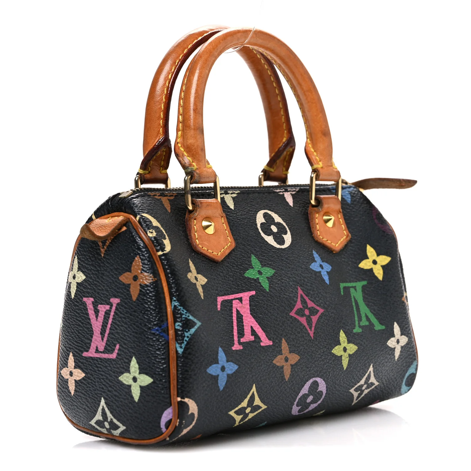 Monogram Multicolor Mini Sac HL Speedy Black - Image 3