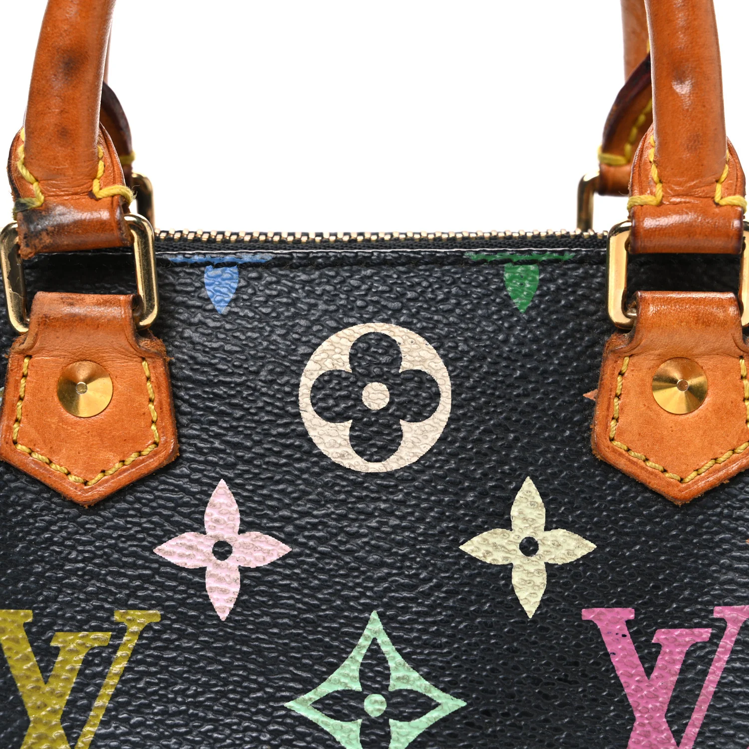 Monogram Multicolor Mini Sac HL Speedy Black - Image 7